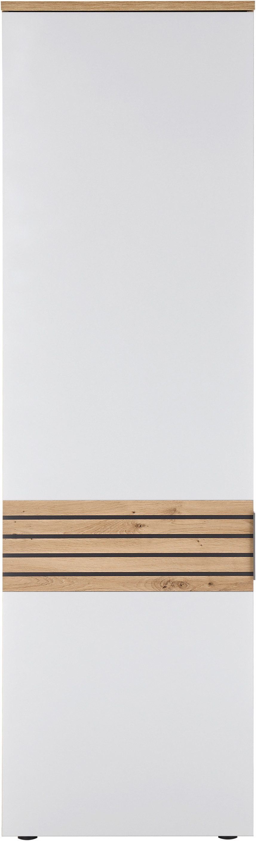 HBZ Garderobenschrank "Milan, BxHxT 60x197x38 cm", (1 St.), Mit 1 Tür, 1 Ei günstig online kaufen