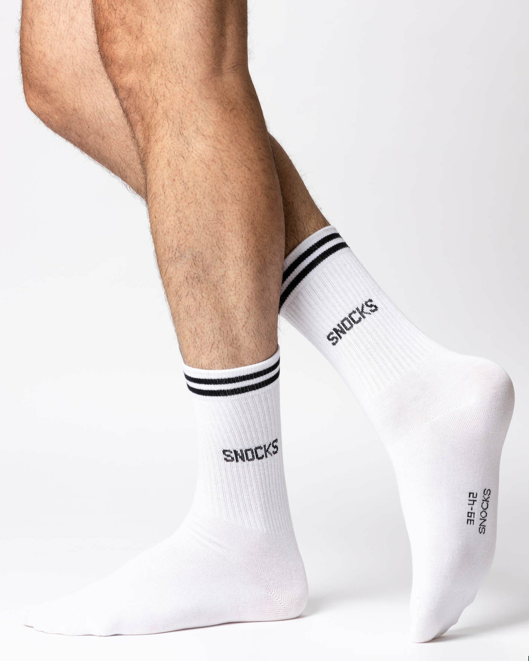 SNOCKS Sportsocken Hohe Tennissocken mit Streifen günstig online kaufen