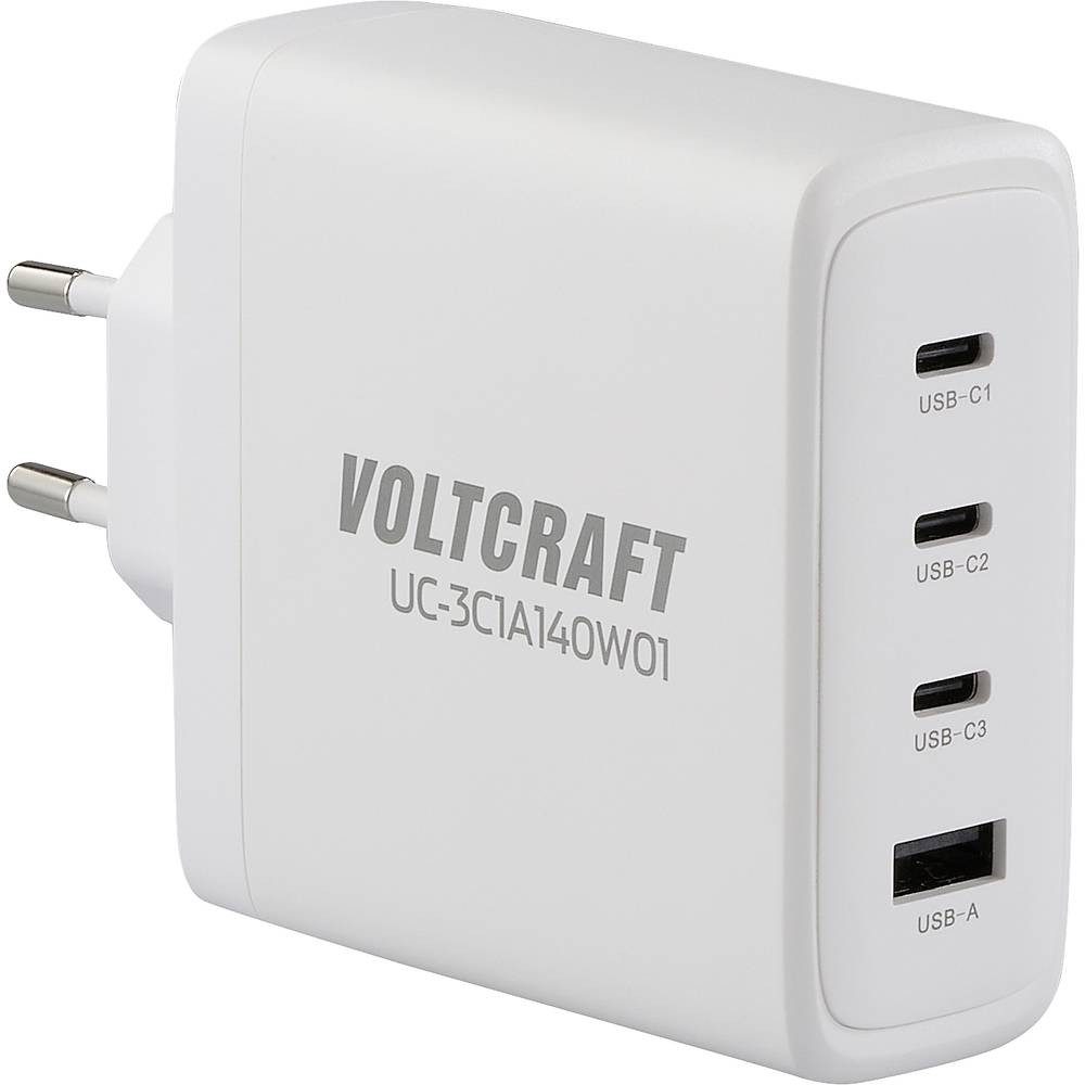 VOLTCRAFT USB-Ladegerät 140 W VC-16045350 USB-Ladegerät (GaN)