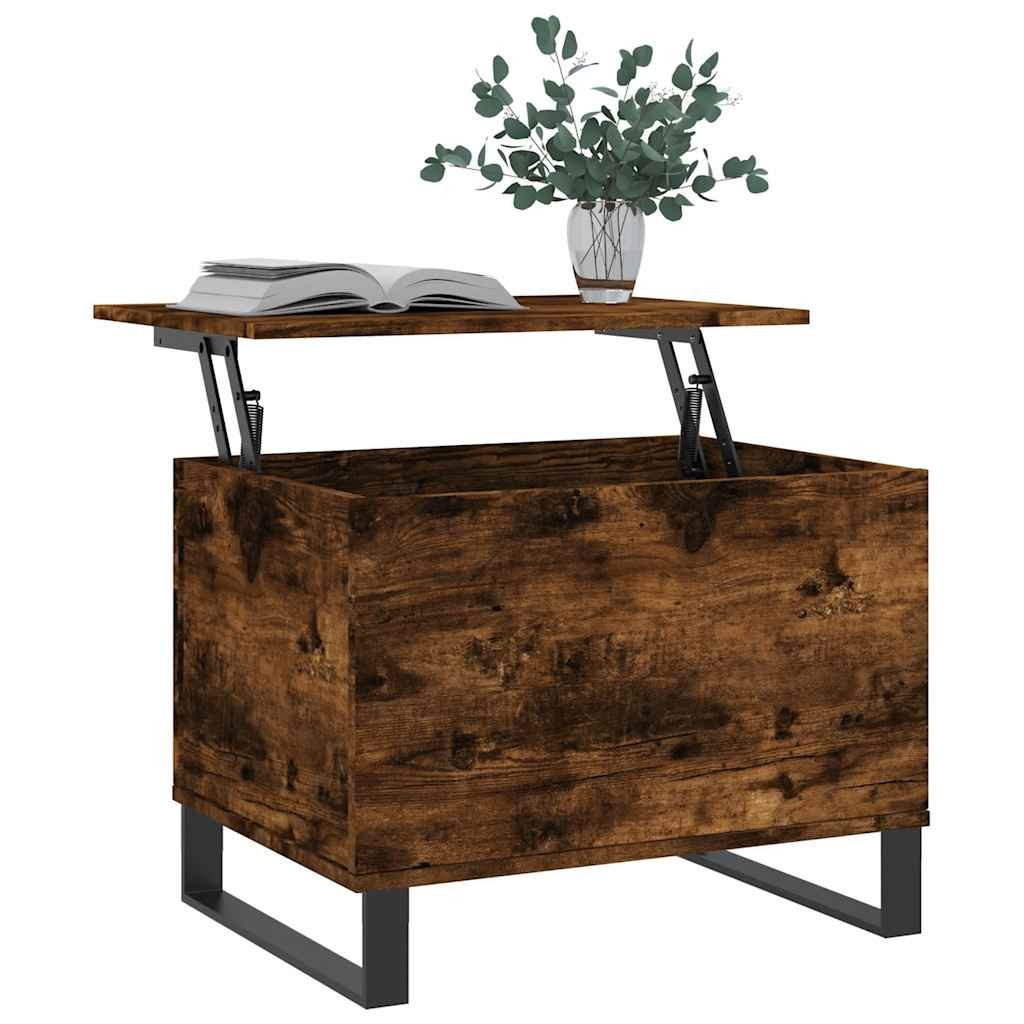 vidaXL Couchtisch Couchtisch Räuchereiche 60x44,5x45 cm günstig online kaufen