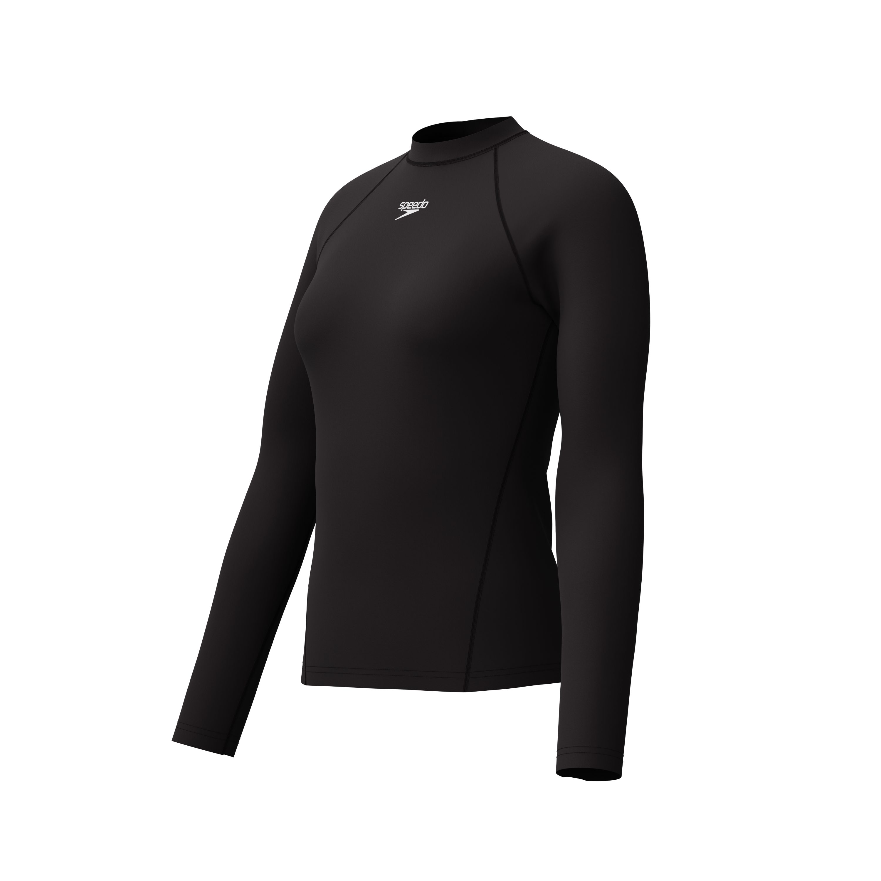 Speedo Funktionsshirt END+ L/S RASH TOP BLK
