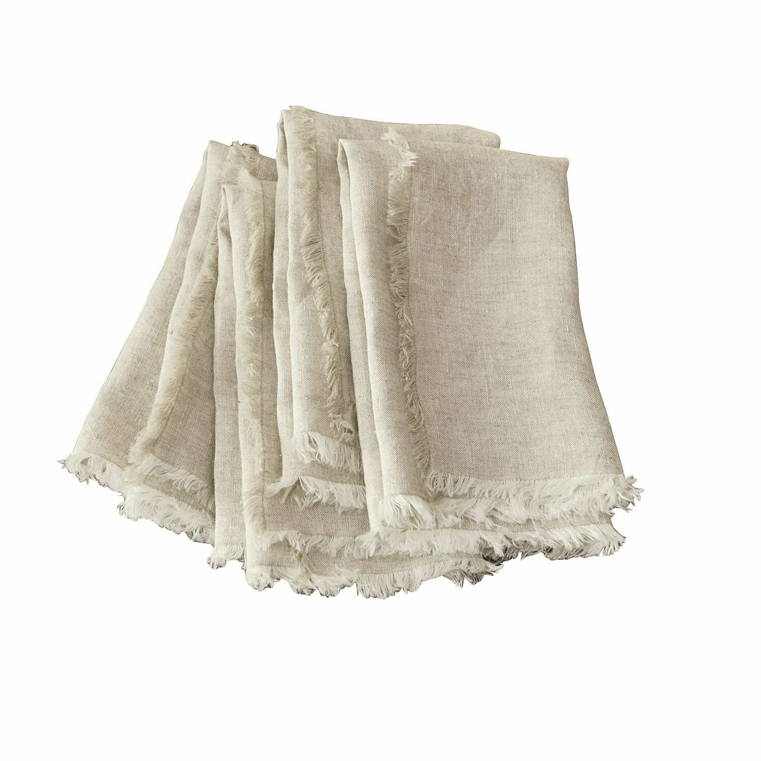 Mirabeau Stoffserviette Serviette 4er Set Largo leinen
