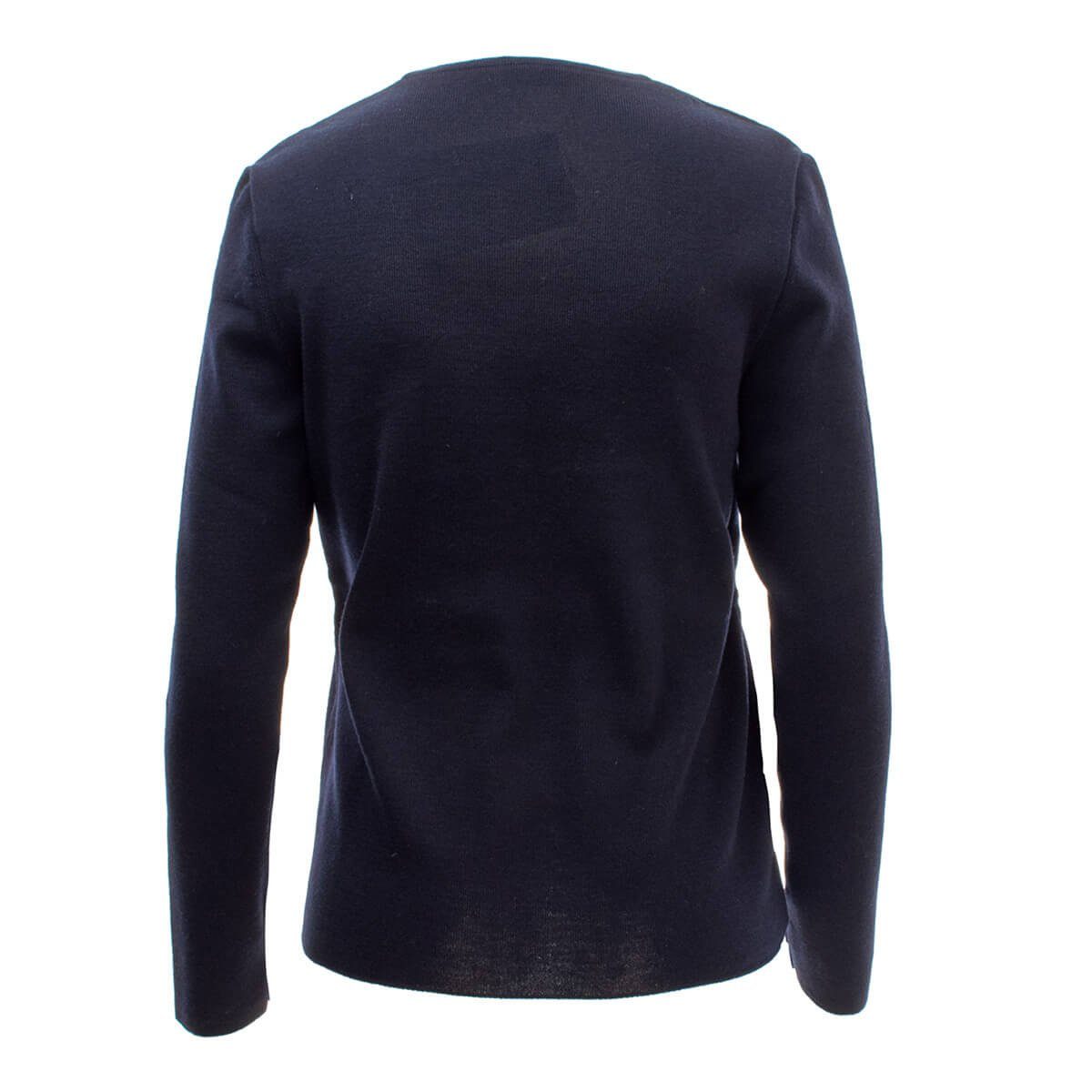 Saint James Wollpullover 4875 Pullover Brehat III mit V-Ausschnitt aus Schurwolle