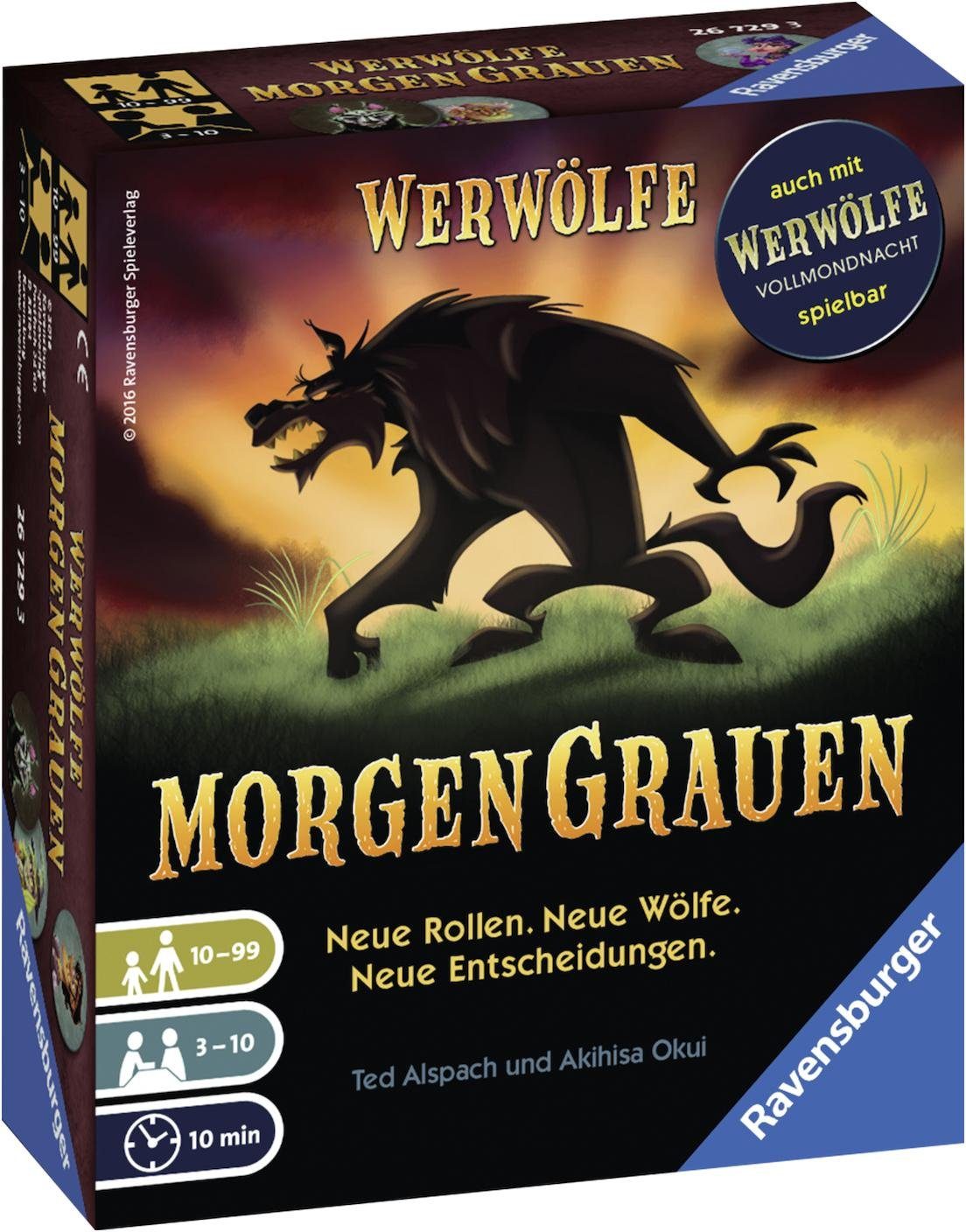Ravensburger Spiel Werwölfe Morgengrauen, Made in Europe