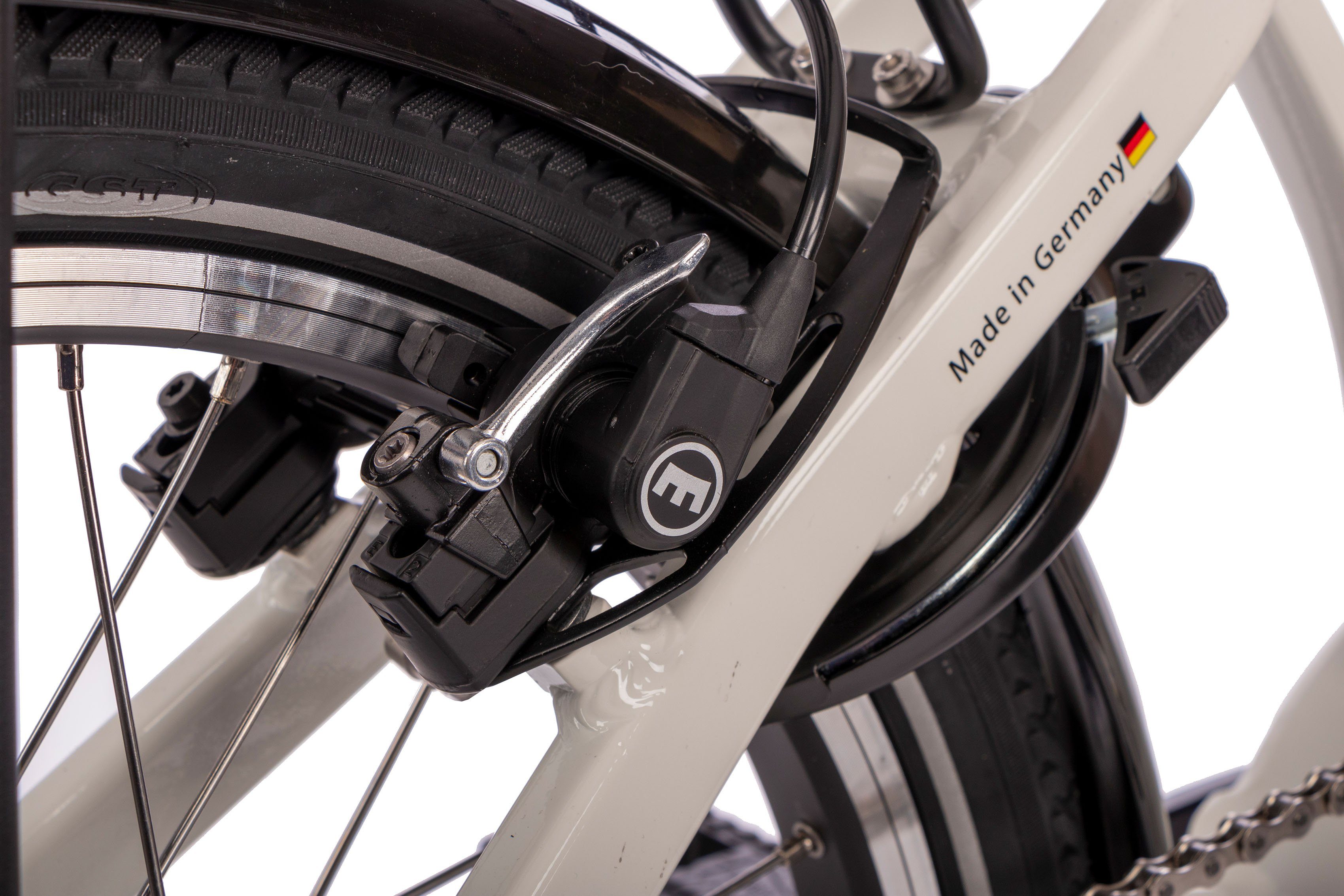SAXONETTE E-Bike Compact Premium Plus, (mit Nabenschaltung, 360 Wh Mittelmotor, Akku, Akku-Ladegerät) 7 Gang