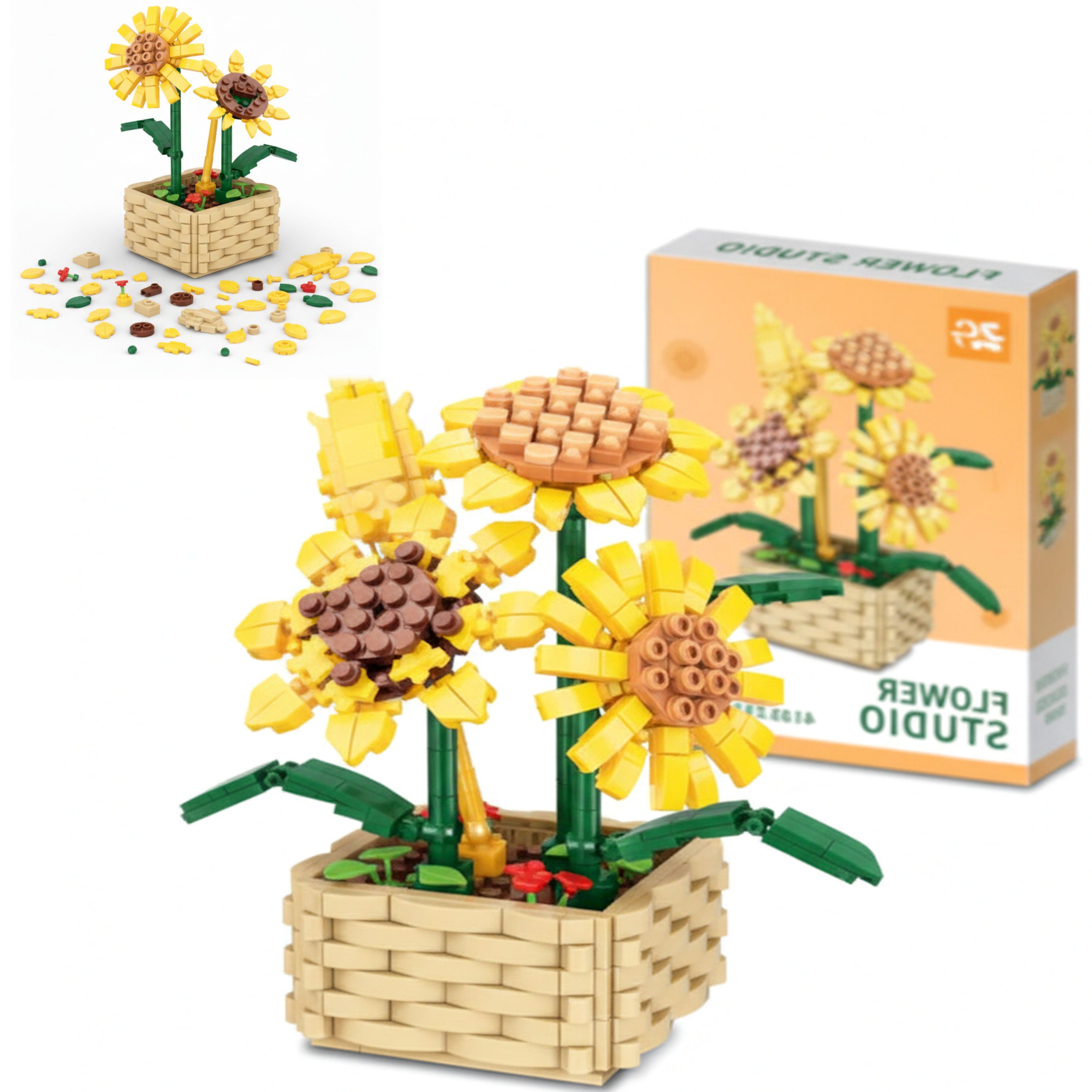 COIL Blumenstrauß, Bausteinset, Spielbausteine, Baukasten Spielbauklötze, ( günstig online kaufen