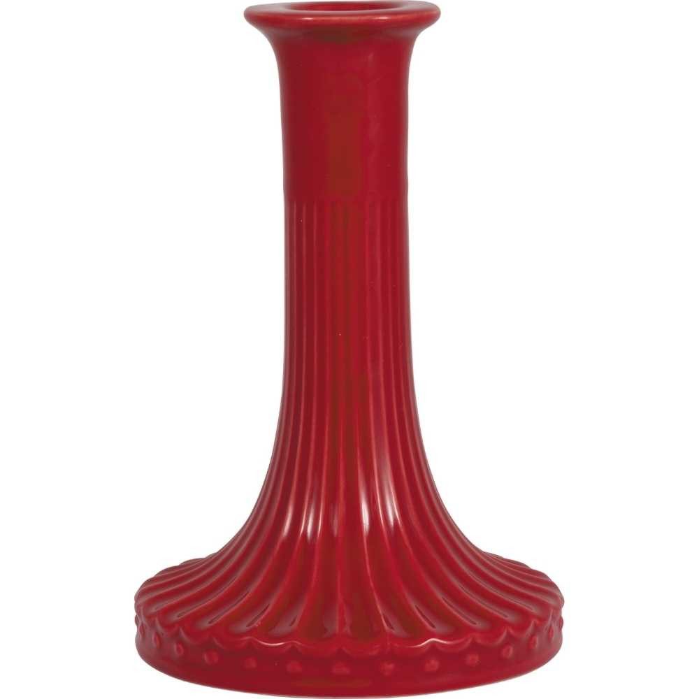Greengate Kerzenhalter Greengate Kerzenhalter ALICE Rot Medium 15 cm