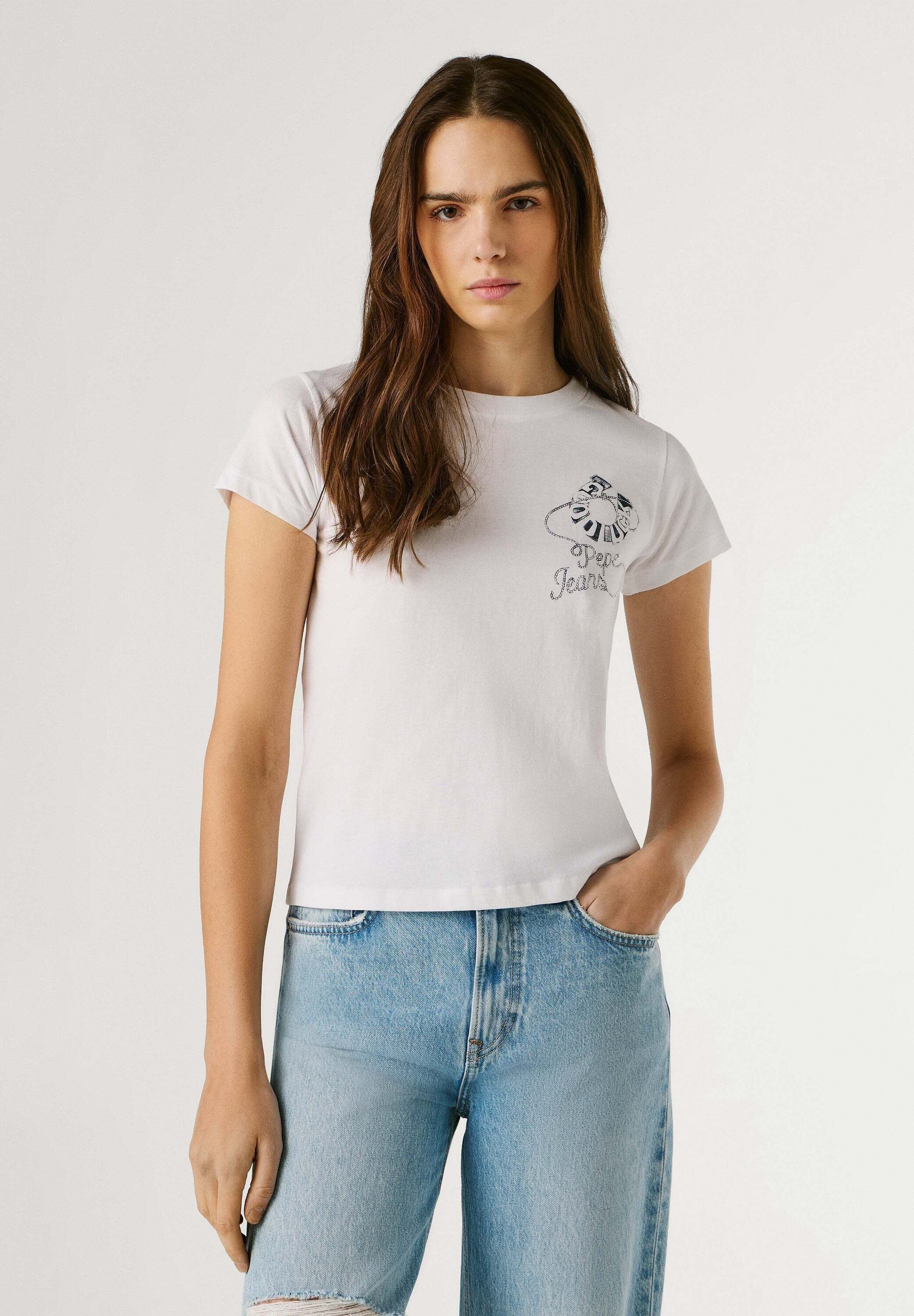 Pepe Jeans T-Shirt basic t-shirt NANCY
