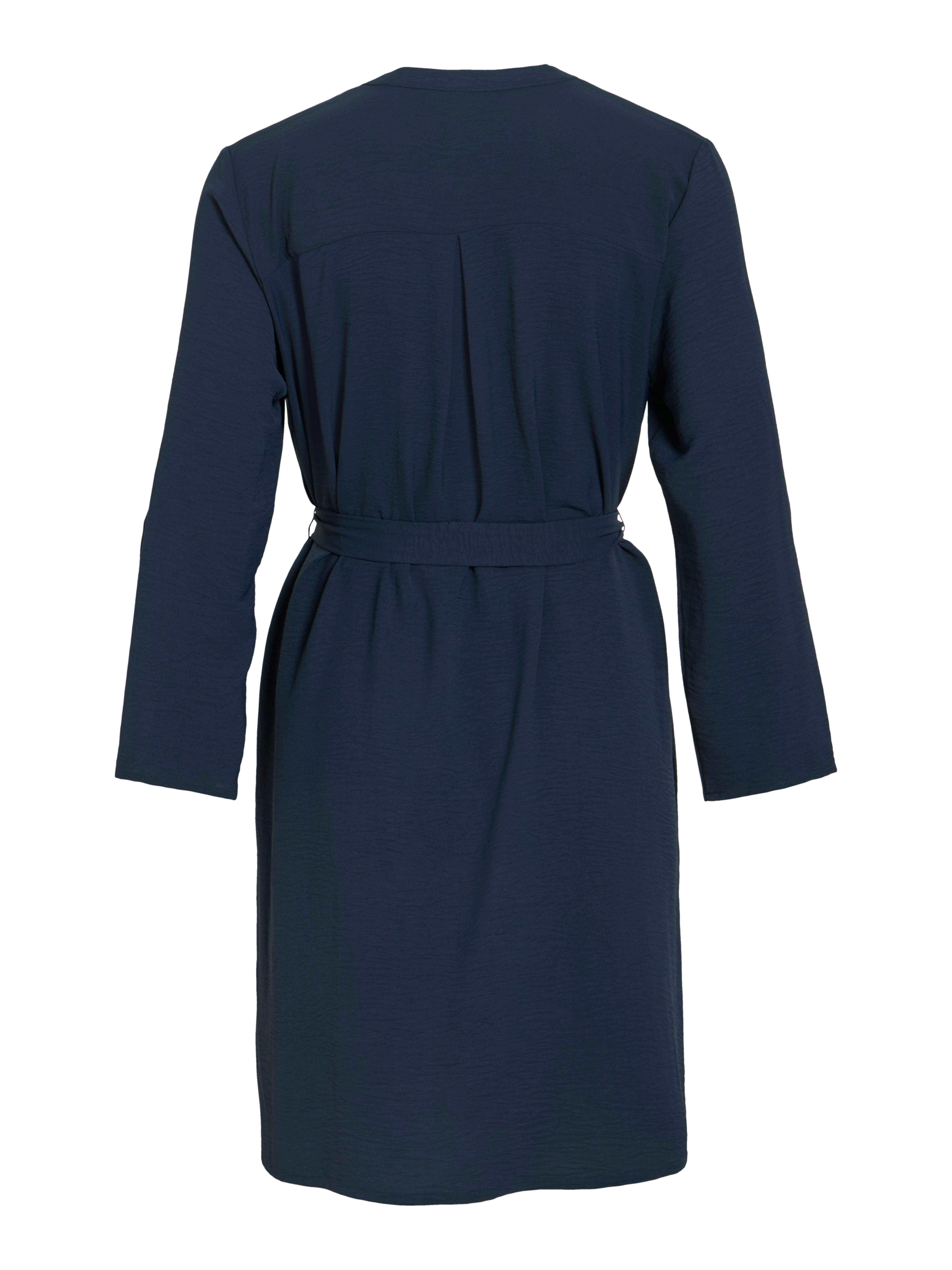 Vila Minikleid VIJOSA 3/4 V-NECK DRESS Sommerkleid