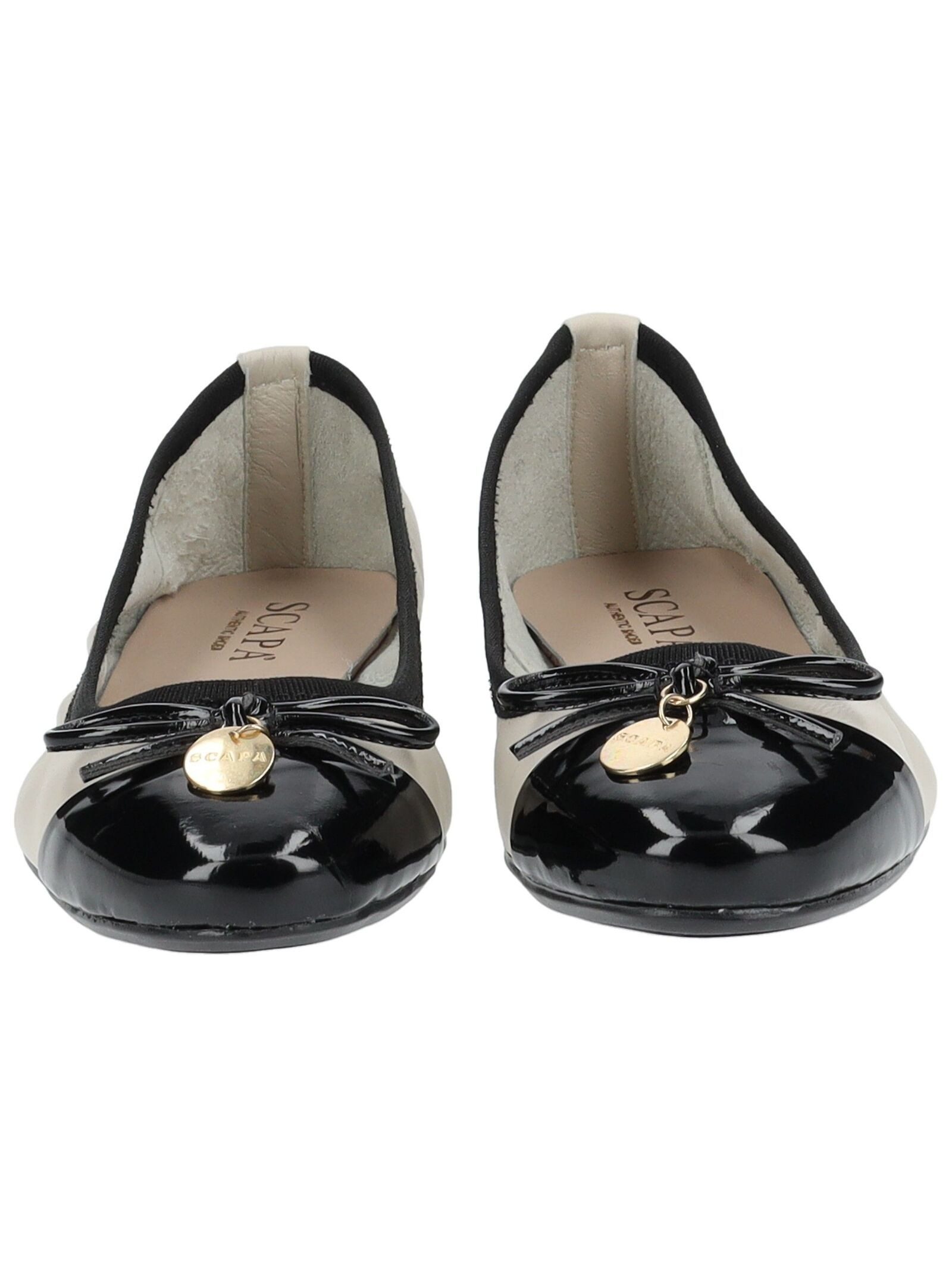 Scapa Ballerinas Leder/Textil . Ballerina