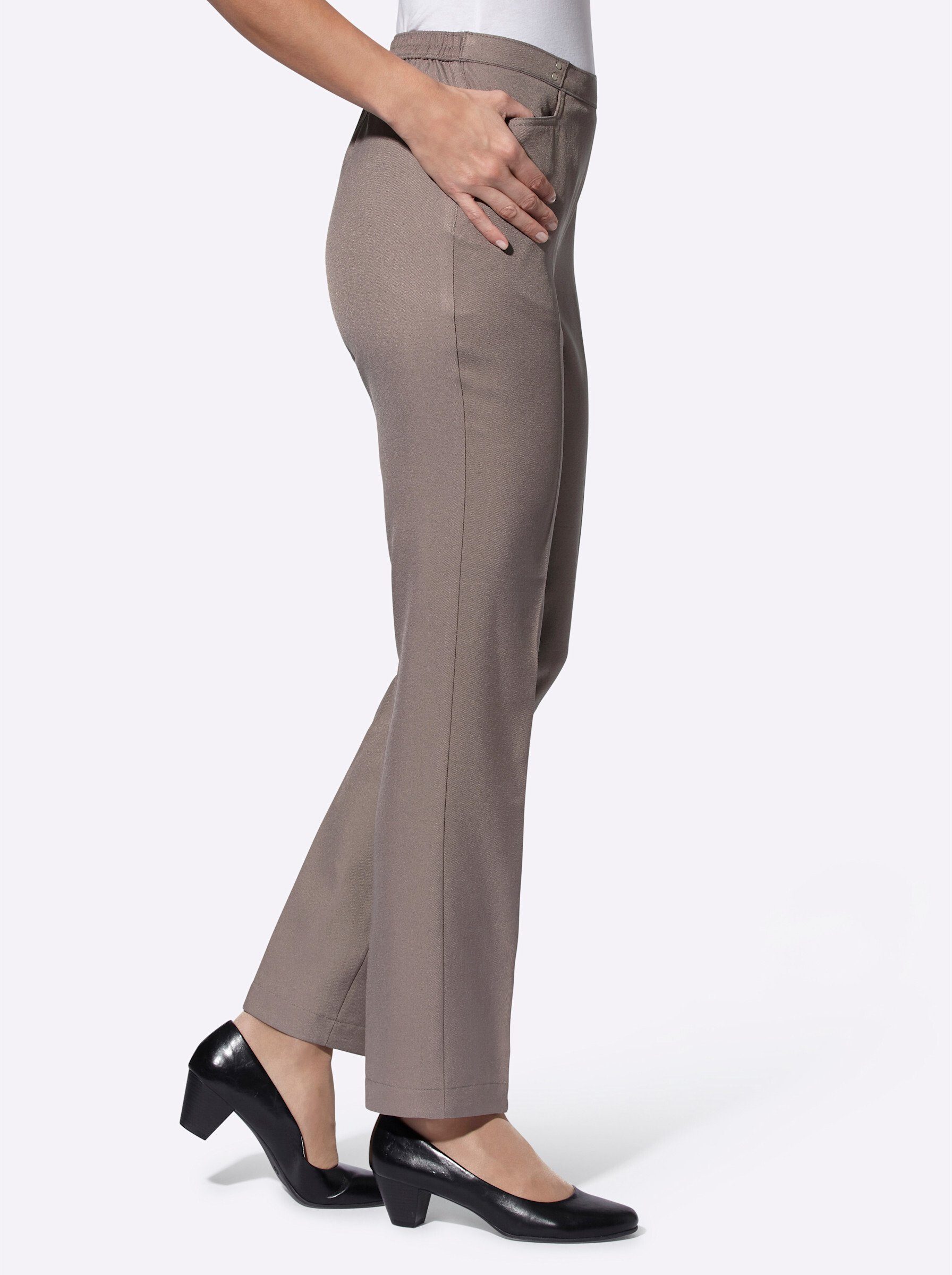 Witt Jerseyhose Bügelfaltenhose Länge ca. 72 günstig online kaufen
