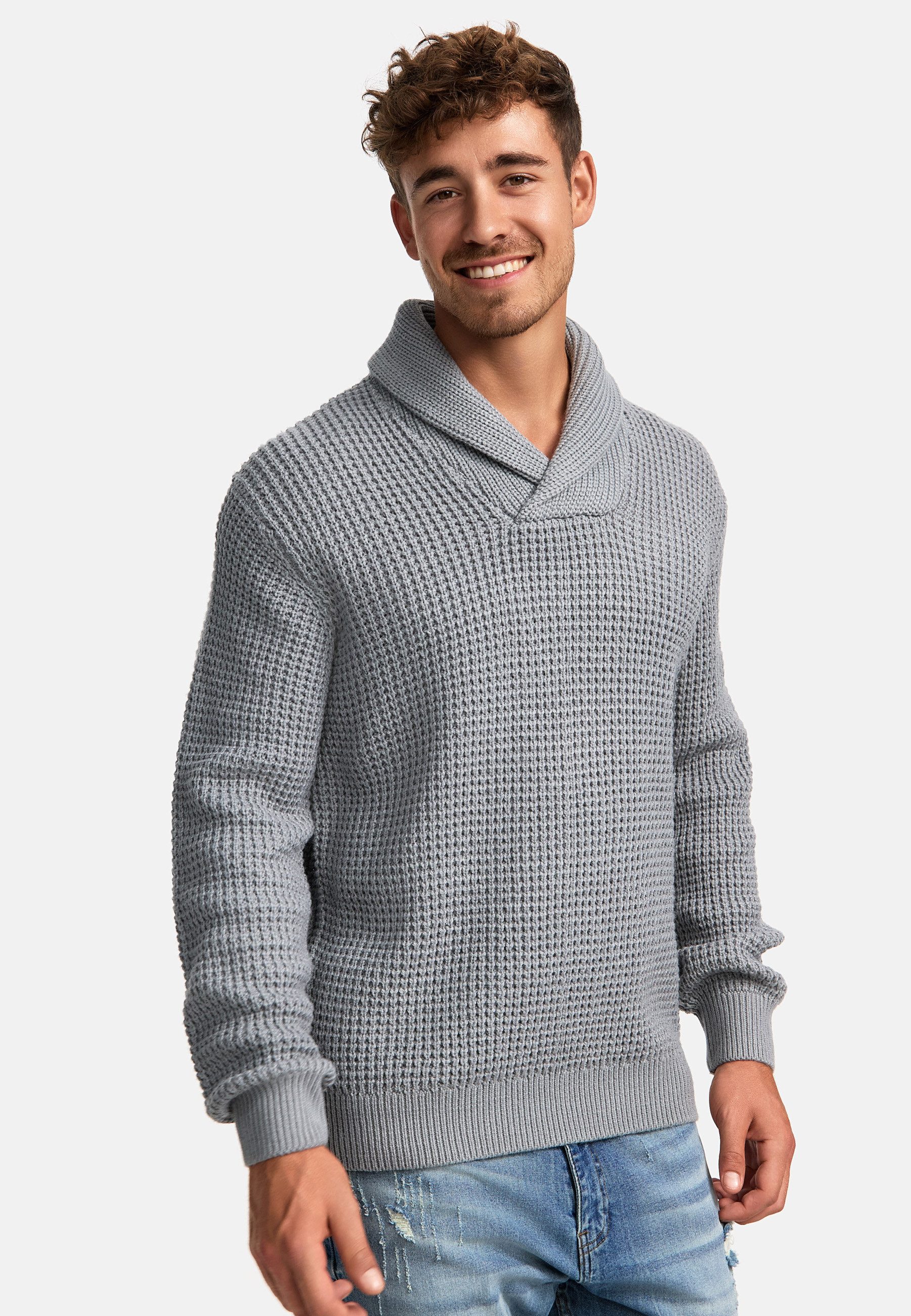 Indicode Strickpullover Herren INBrockly Pullover Herrenpullover günstig online kaufen