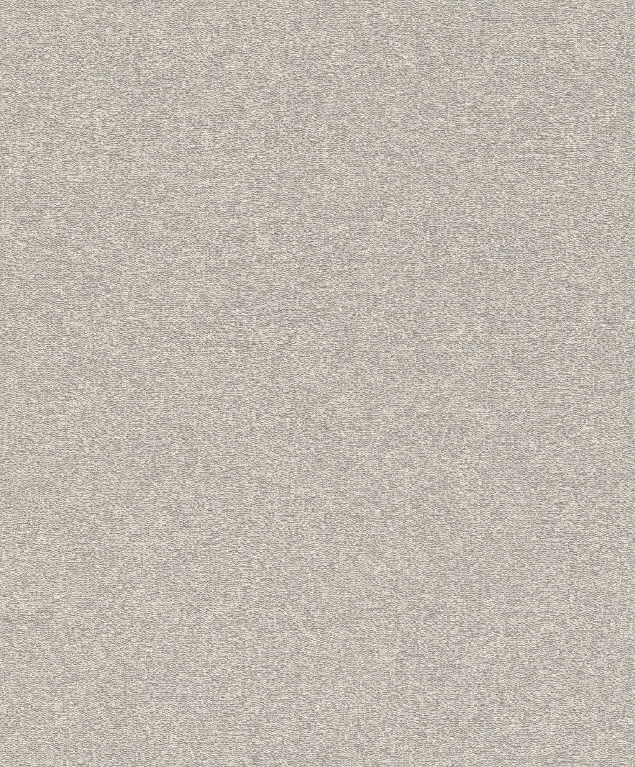 Rasch Vliestapete Strukturoptik - Vinyltapete Uni Grau Silber, Floral, (1 Rolle, 1 St., 10,05 m x 0,53 m), gute Lichtbeständigkeit, feucht abwischbar, restlos abziehbar