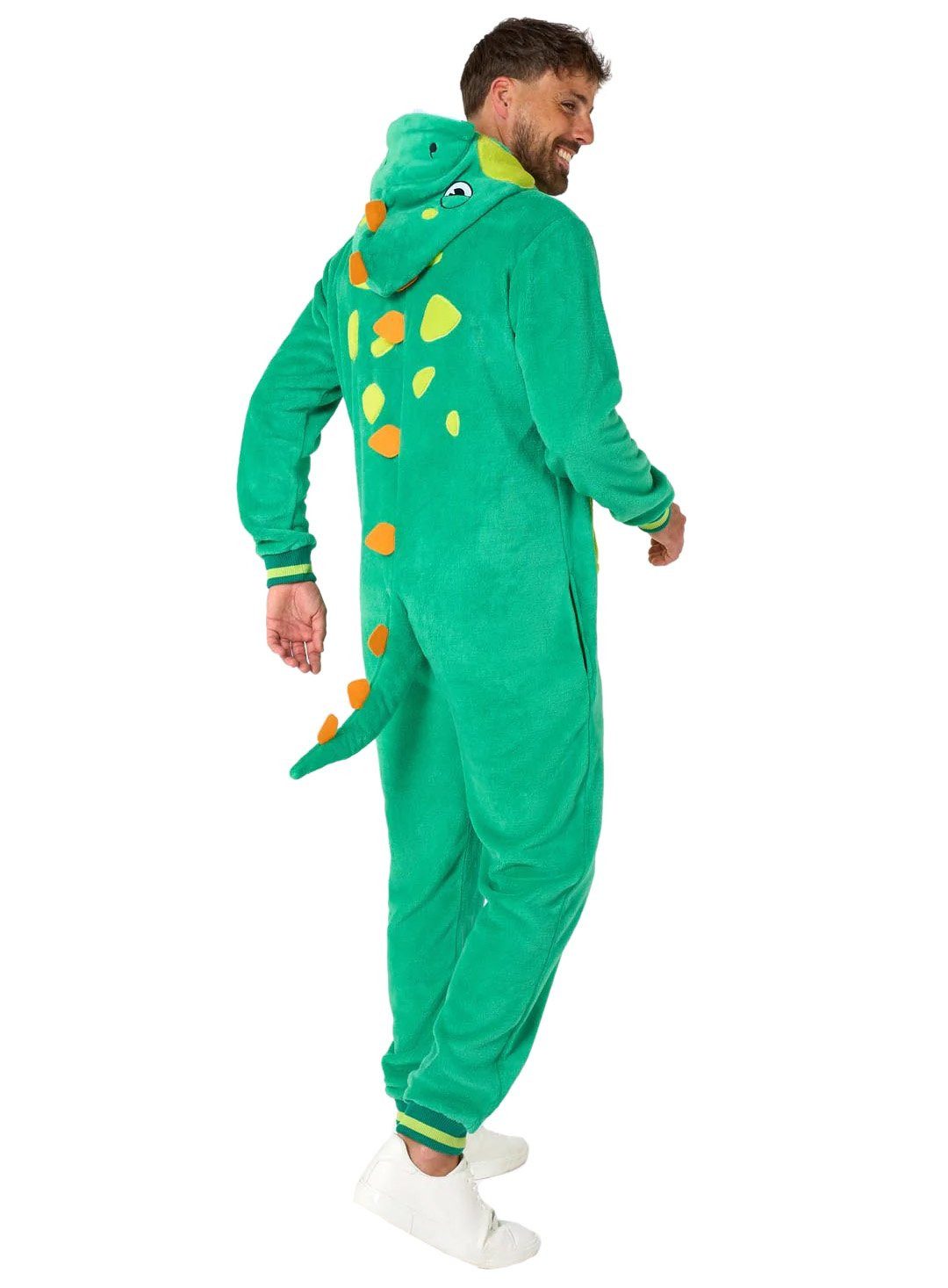 Opposuits Kostüm Dinosaurier Onesie, Der Overall beweist: jedes Tier eignet sich zum Kuscheln!