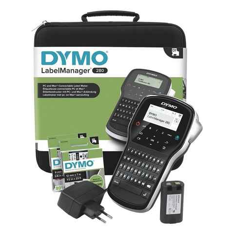 DYMO Beschriftungsgerät Labelmanager 280, inkl. Koffer und Zubehör