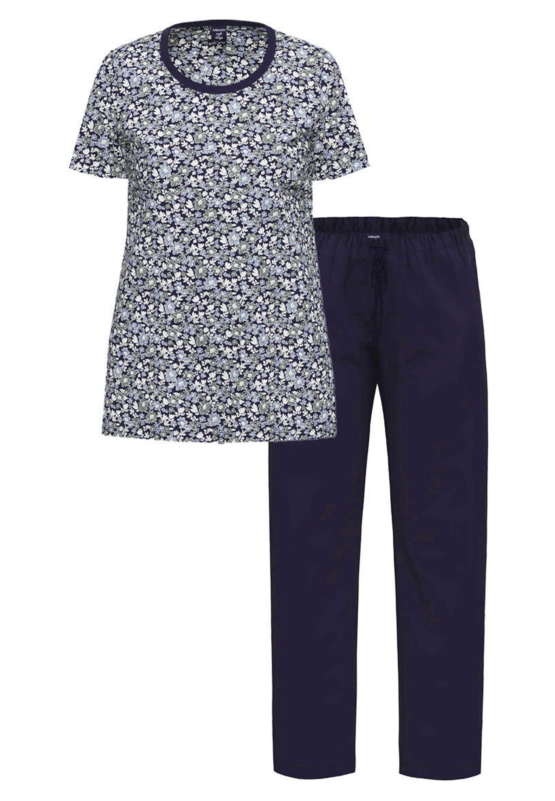 Cotton tlg) 2 Organic - Ammann Schlafanzug Pyjama - Baumwolle (Set,