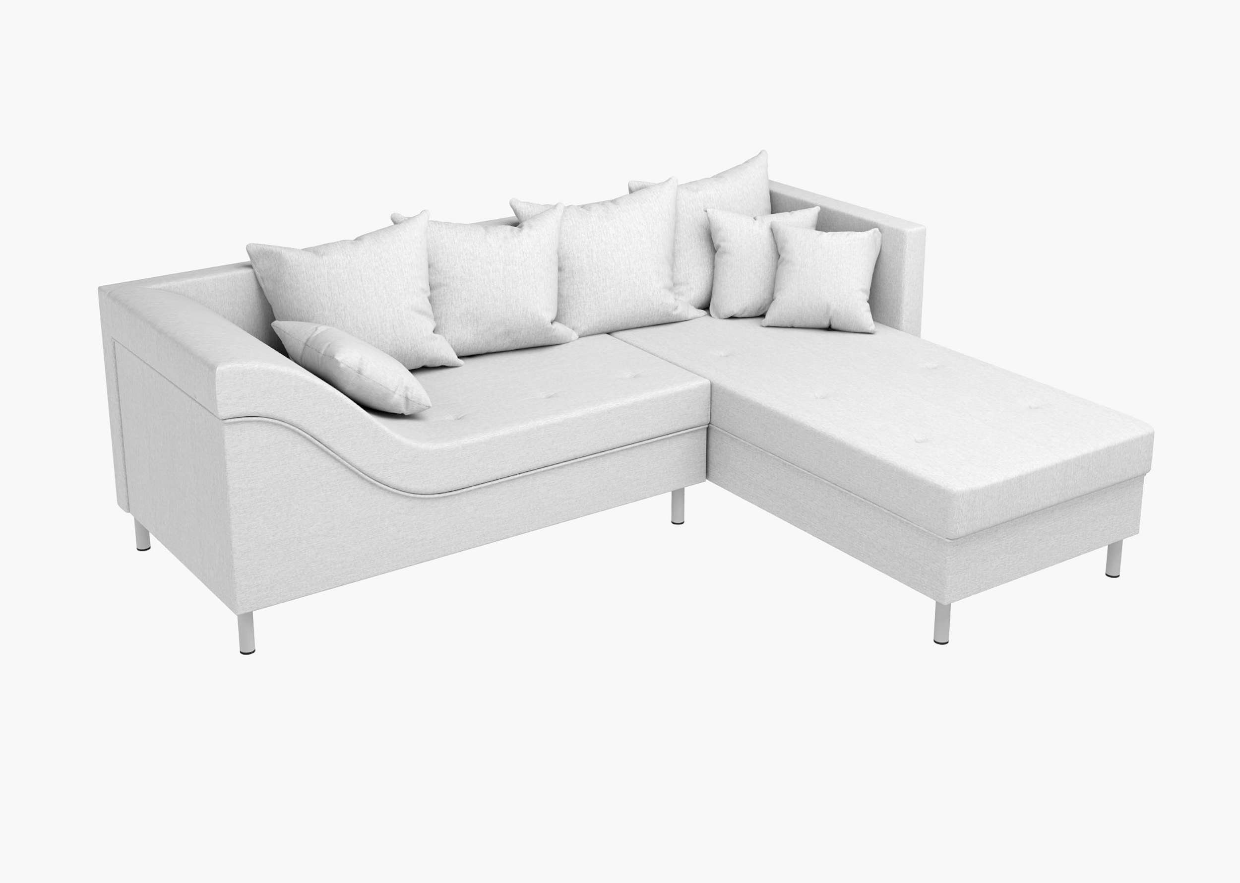 Stylefy Ecksofa Toffi, L-Form, Eckcouch, Modern Raum frei im links stellbar inklusive rechts bestellbar, mane Kissen, oder Design