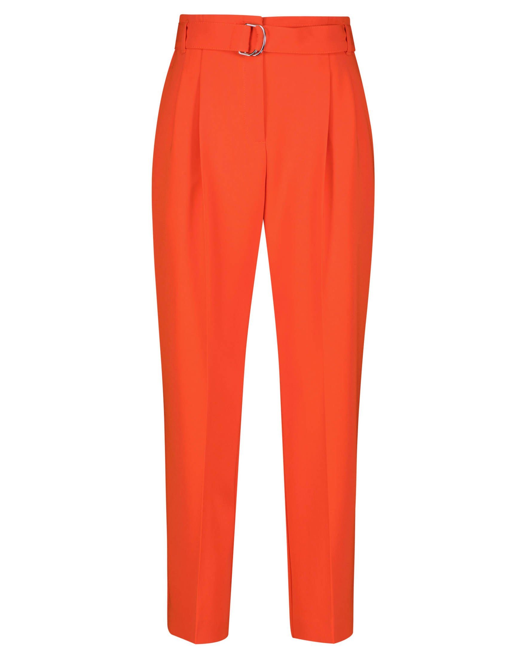 BOSS Culotte Damen Hose TAPIAH Regular Fit (1-tlg) orange (33)