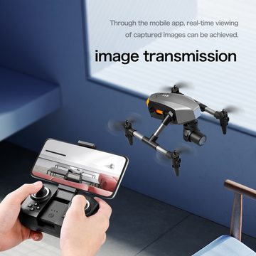 Rutaqian Mini Drohne mit 4K HD Kamera für Kinder und Jugend Spielzeug-Drohne (Faltbarer RC Quadcopter mit 3D Flips, Track Flight, Höhenhalt, Aufbewahrungstasche und 3 Batterien)