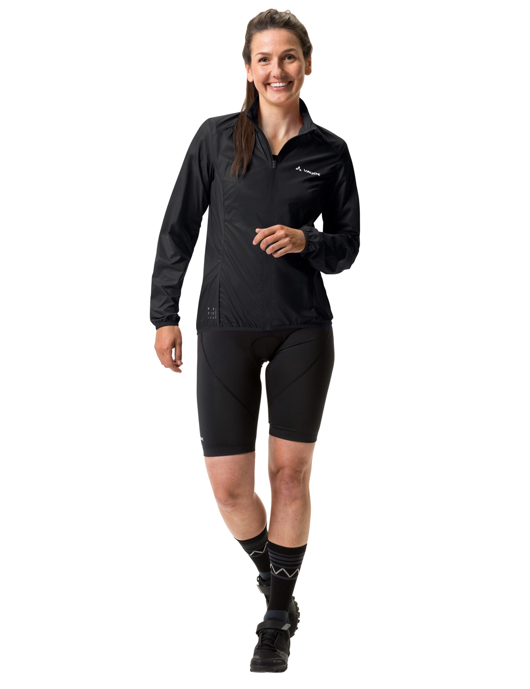 VAUDE Fahrradjacke Women's Matera Air Jacket mit hochschließendem Kragen, winddicht und wasserabweisend, Slim Fit – Bild 5 von 5