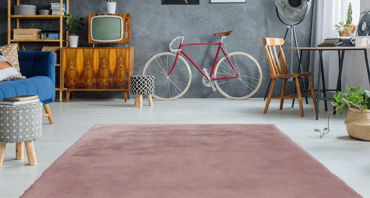 Arte Espina Fellteppich Rabbit 100, rechteckig, Höhe: 45 mm, Kunstfell, Kan günstig online kaufen