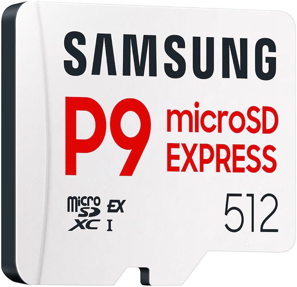 Samsung P9 microSD Express Speicherkarte (512 GB, 800 MB/s Lesegeschwindigkeit) – Bild 2 von 5