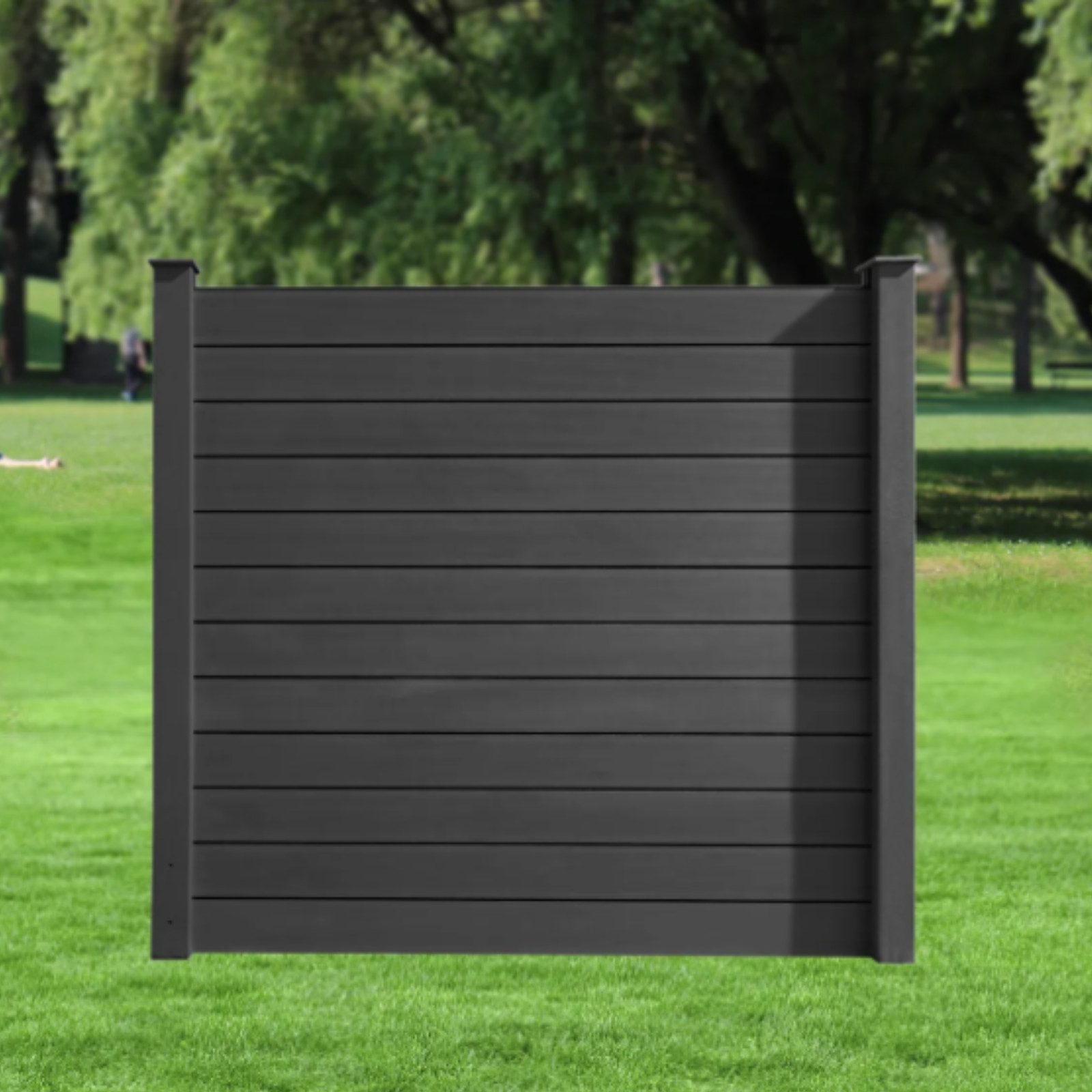 HORI Zaun HORI WPC Sichtschutzzaun Stecksystem, günstig online kaufen