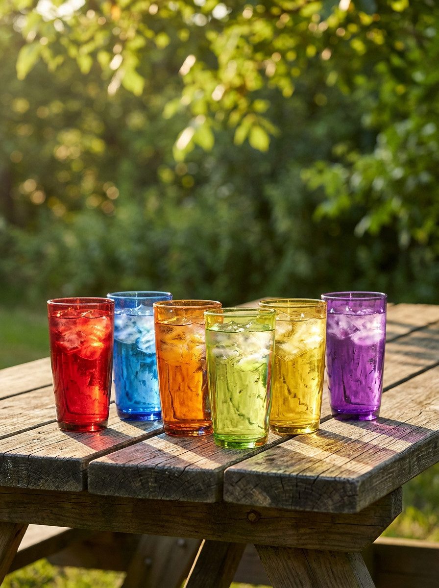 Haushalt International Gläser-Set Trinkgläser Wassergläser Saftgläser ca. 320ml, Glas, 6-teilig, spülmaschinengeeignet