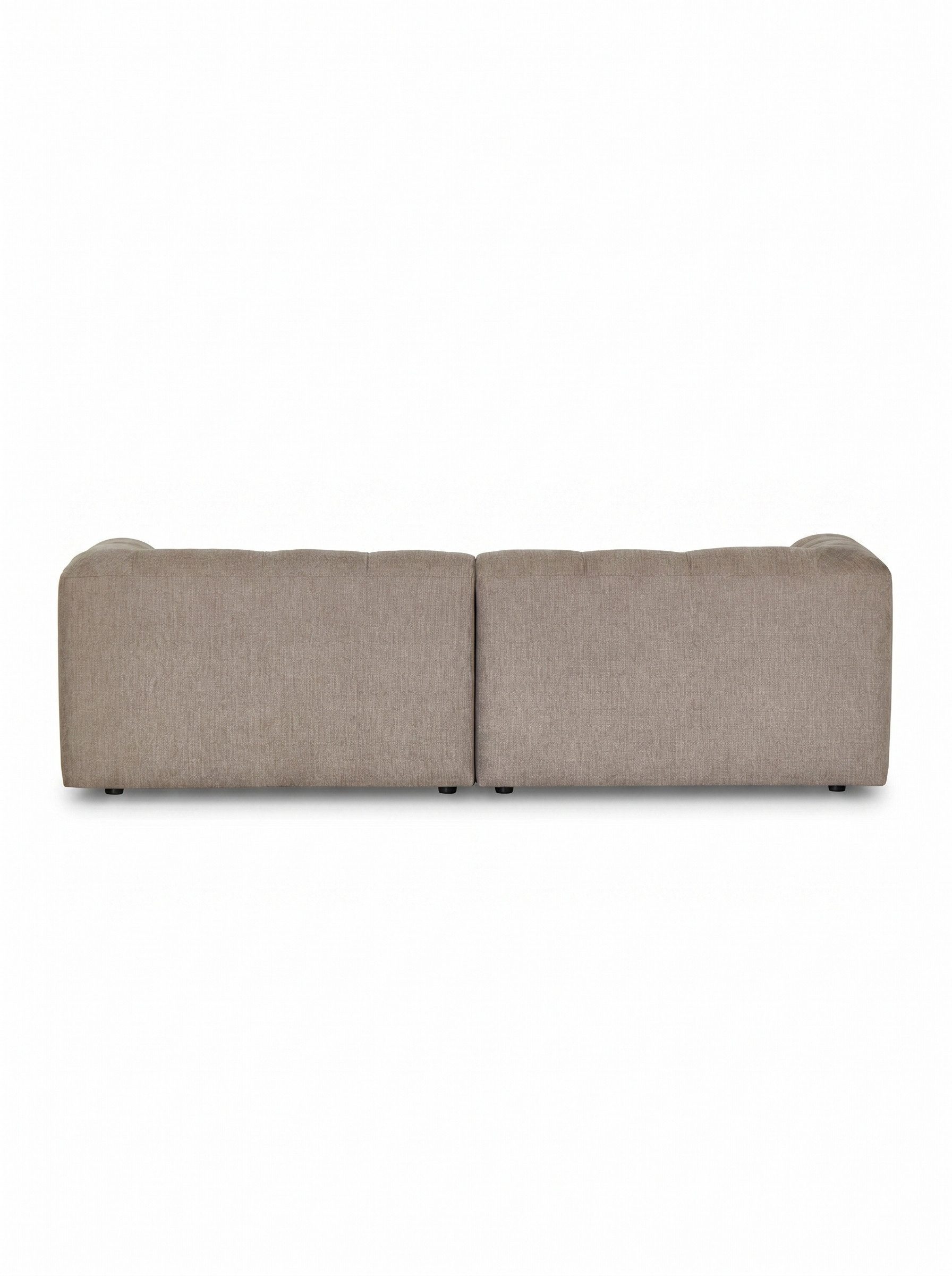 faee Ecksofa Ruusu, Bezug Stoff light brown