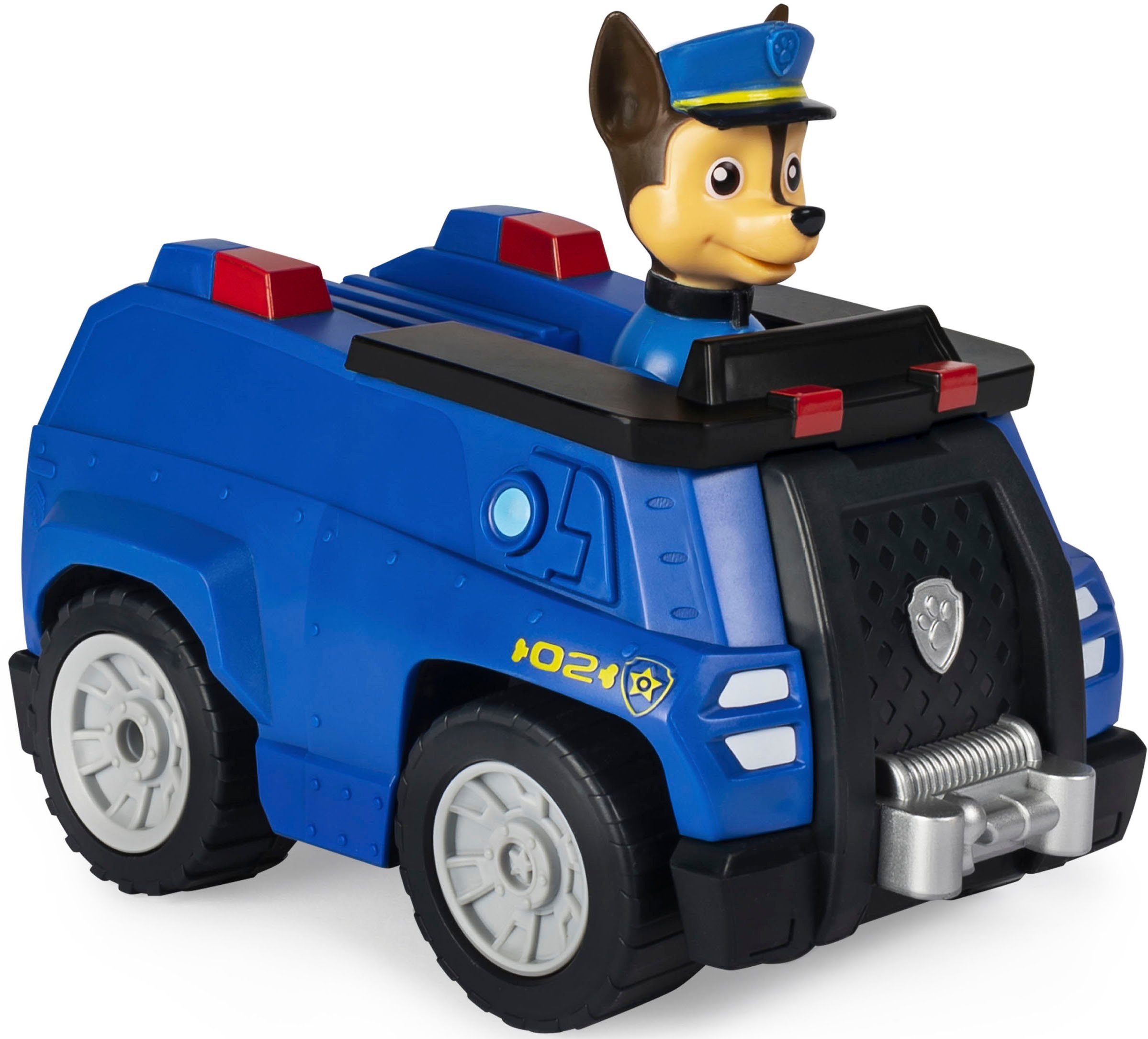 Patrol, PAW Fernbedienung inklusive Master 2,4GHz, mit Polizeiauto Chases Spin RC-Auto
