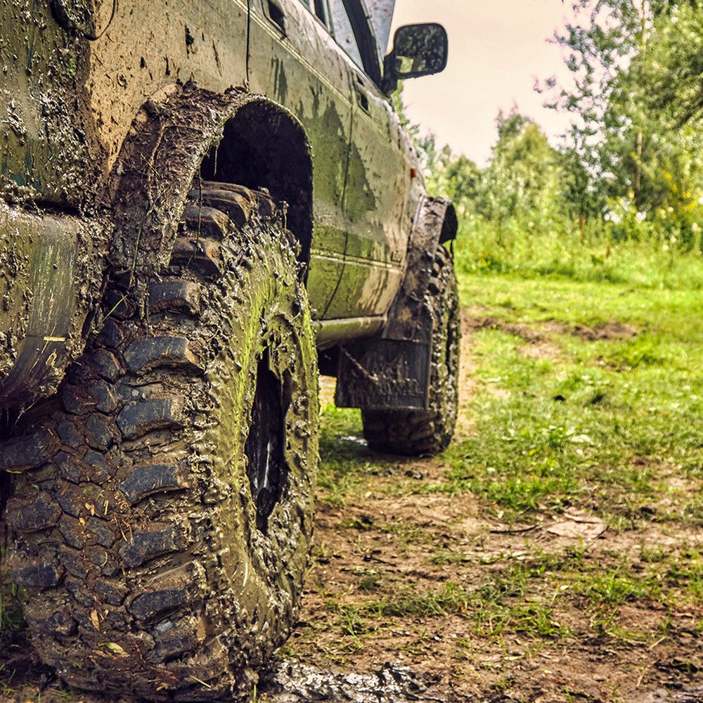 mydays Erlebnisgutschein Geländewagen offroad fahren Sinsheim (Range Rover), Abwechslungsreiche Offroad-Strecken!