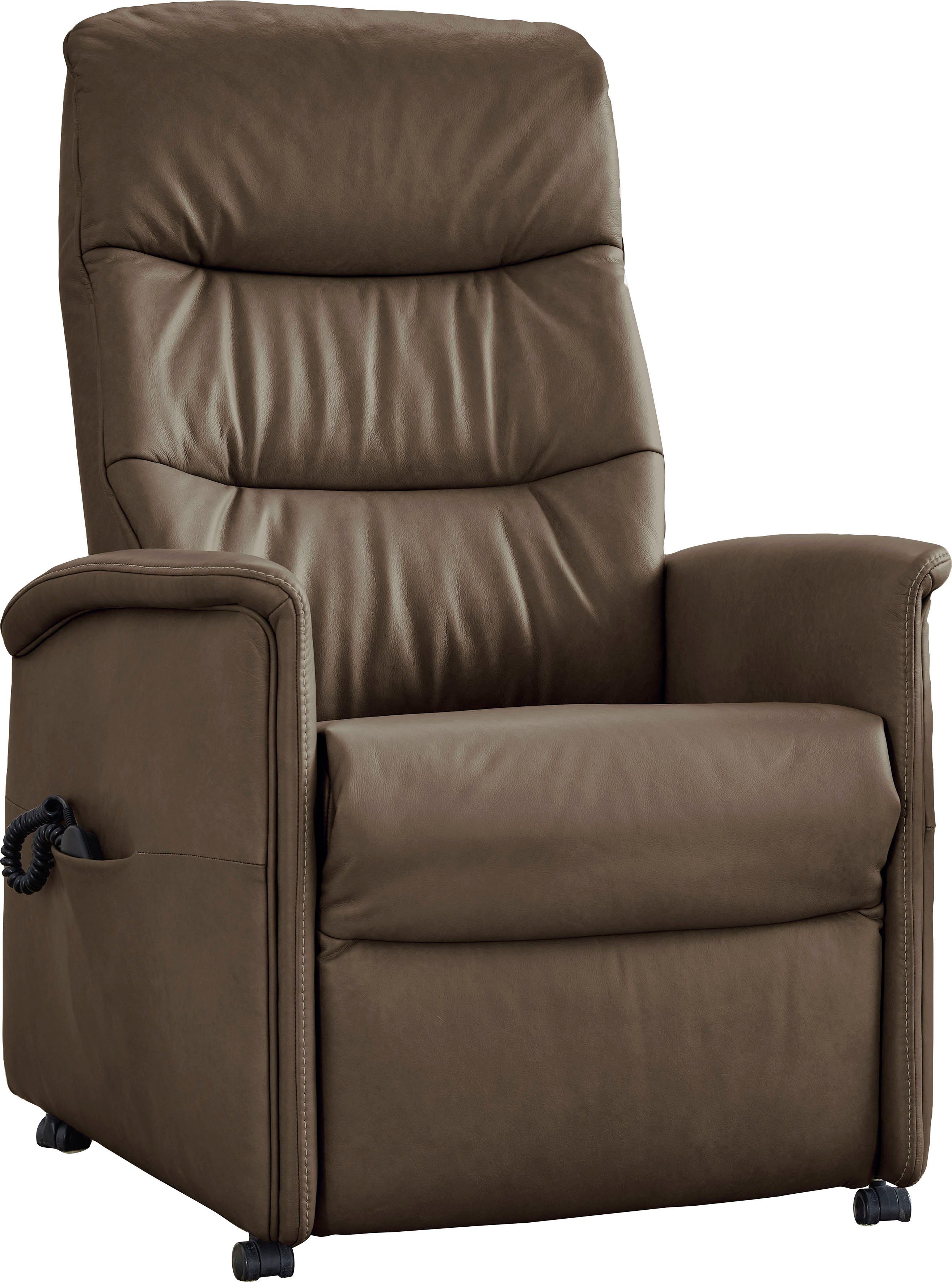 himolla Relaxsessel himolla 9051, in 3 Sitzhöhen, manuell oder elektrisch verstellbar, Aufstehhilfe