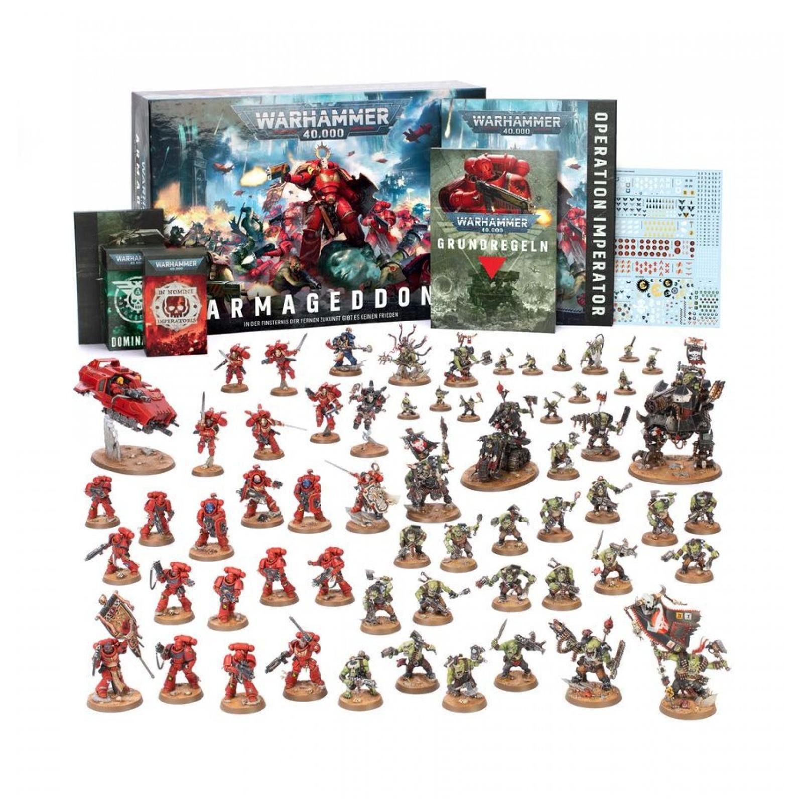 Games Workshop Modellbausatz Warhammer 40.000: Armageddon Box 11. Edition (Deutsch)