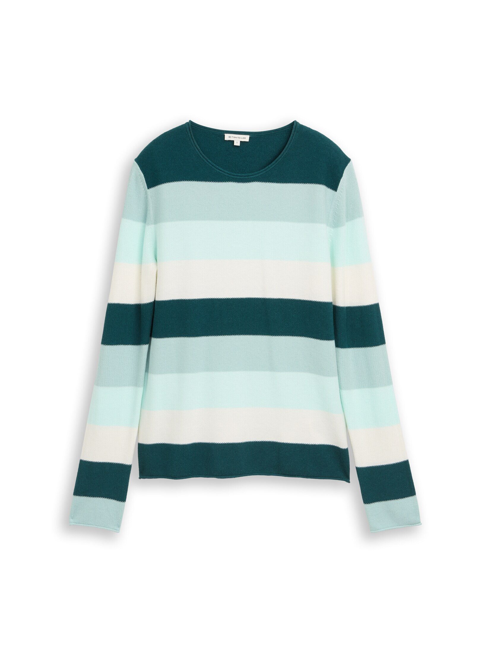 TOM TAILOR Strickpullover Pullover & Strickjacken Strickpullover mit Rundha günstig online kaufen