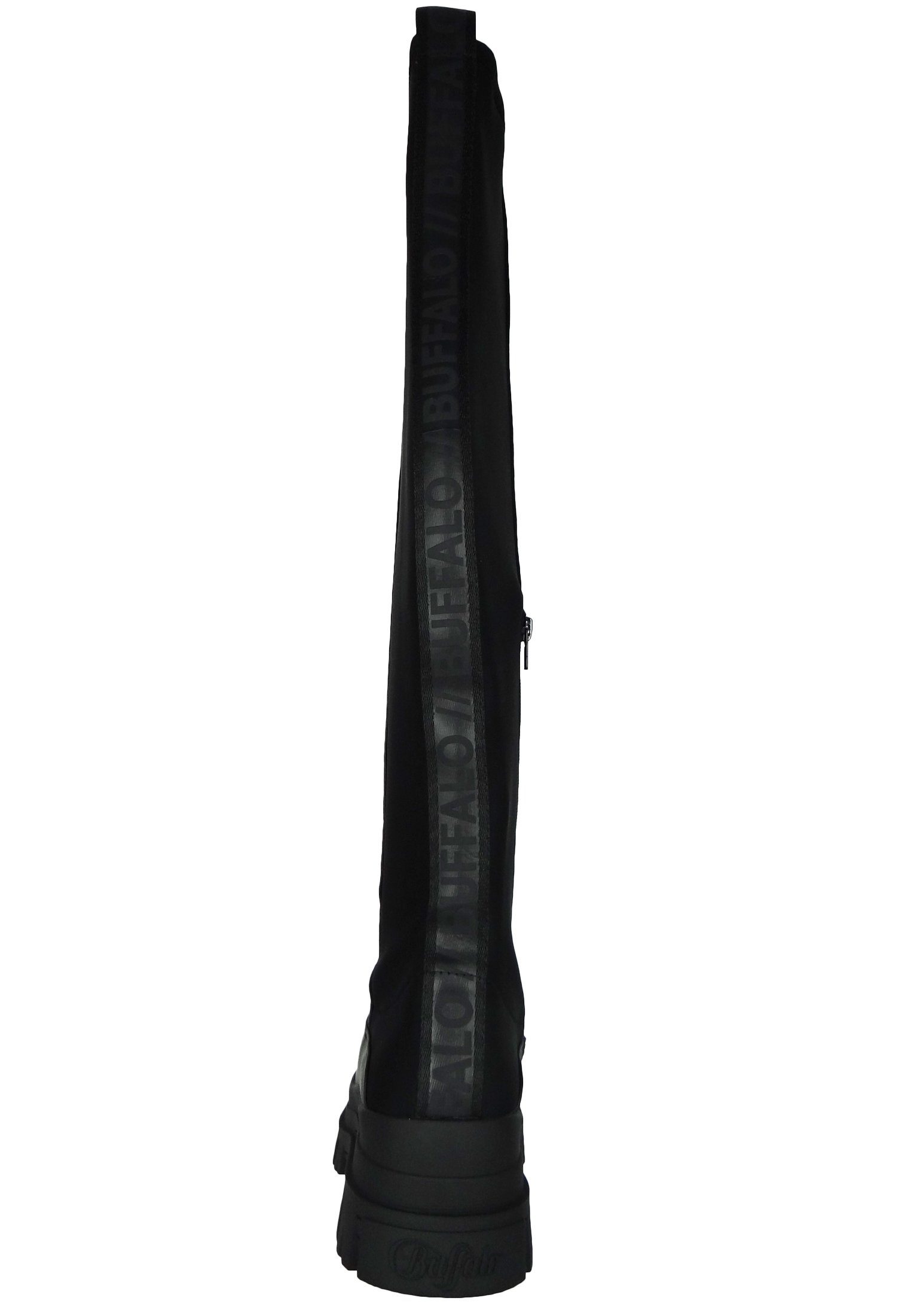Buffalo 1224010 Aspha Overknee Black Stiefel