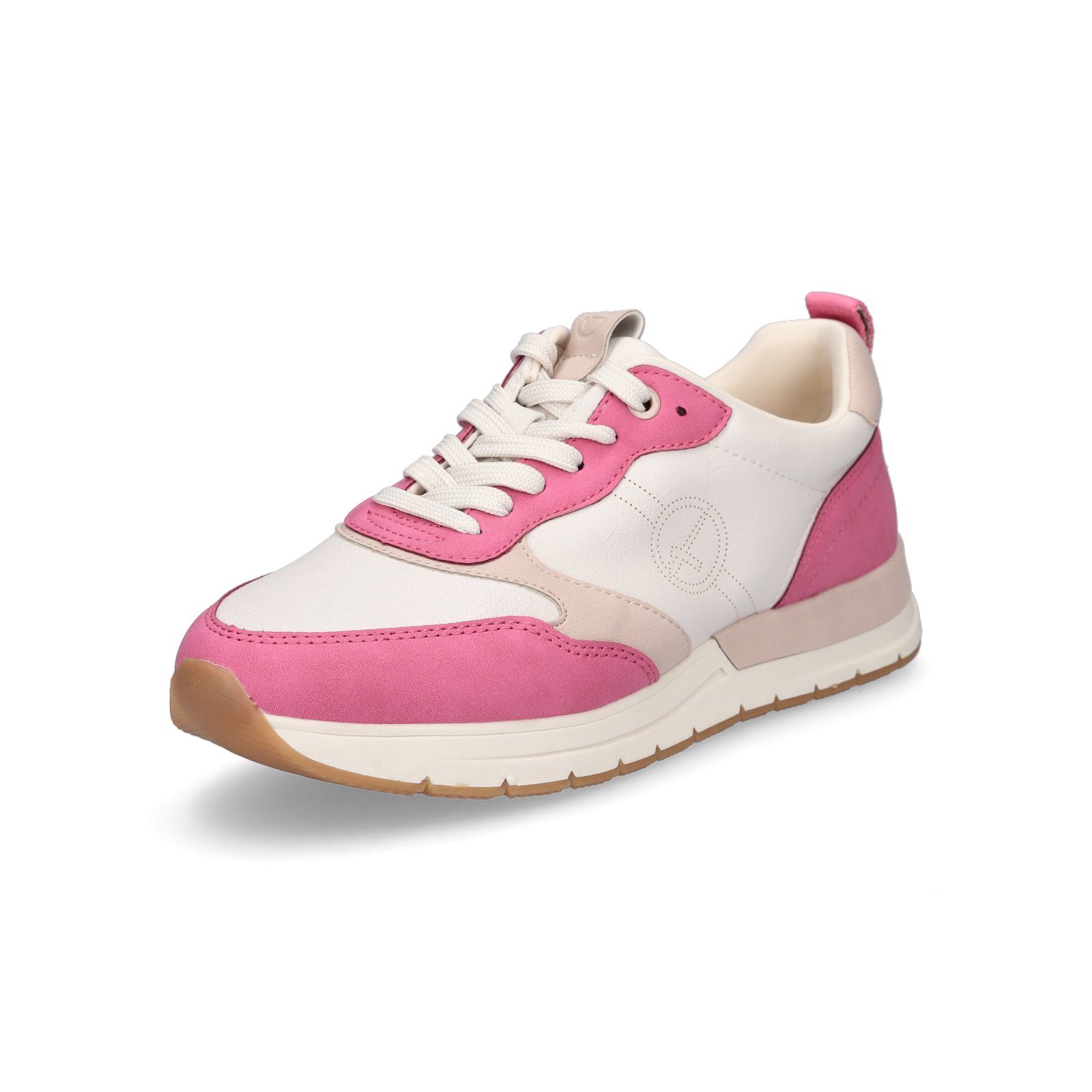 Tamaris Damen Sneaker fuchsia weiß Sneaker