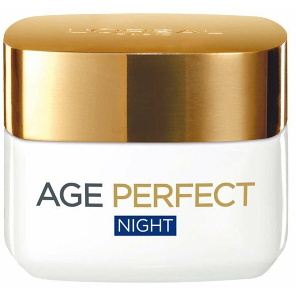 L'ORÉAL PROFESSIONNEL PARIS Nachtcreme L'Oréal Age Perfect Re-Hydrating Night Cream 50ml Reife Haut