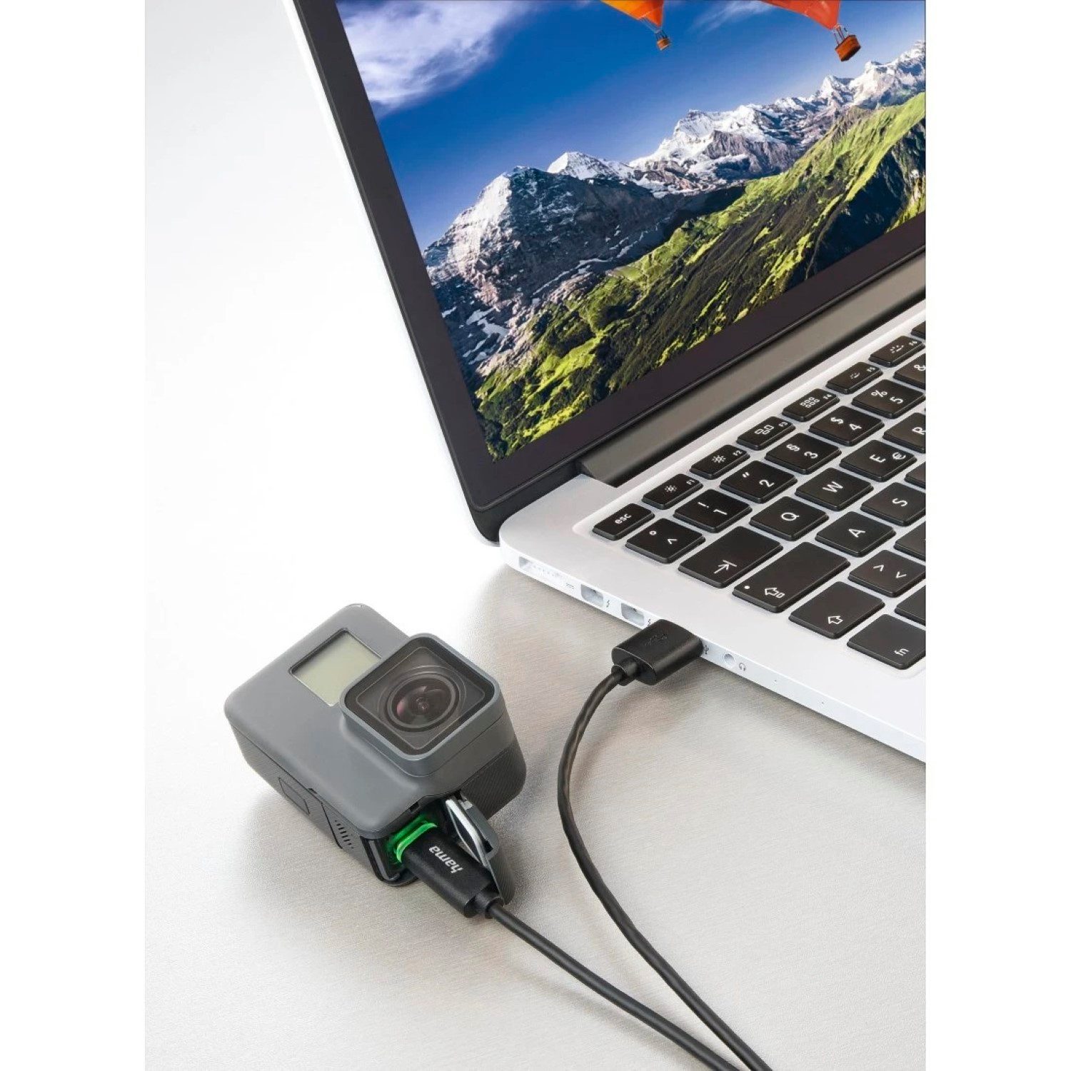 Hama USB-A auf USB-C Kabel mit LED-Ladeanzeige Blitz-Kabel, USB-A,USB-C, Kein (100 cm), Ladekabel Datenkabel USB Type C – Bild 5 von 5