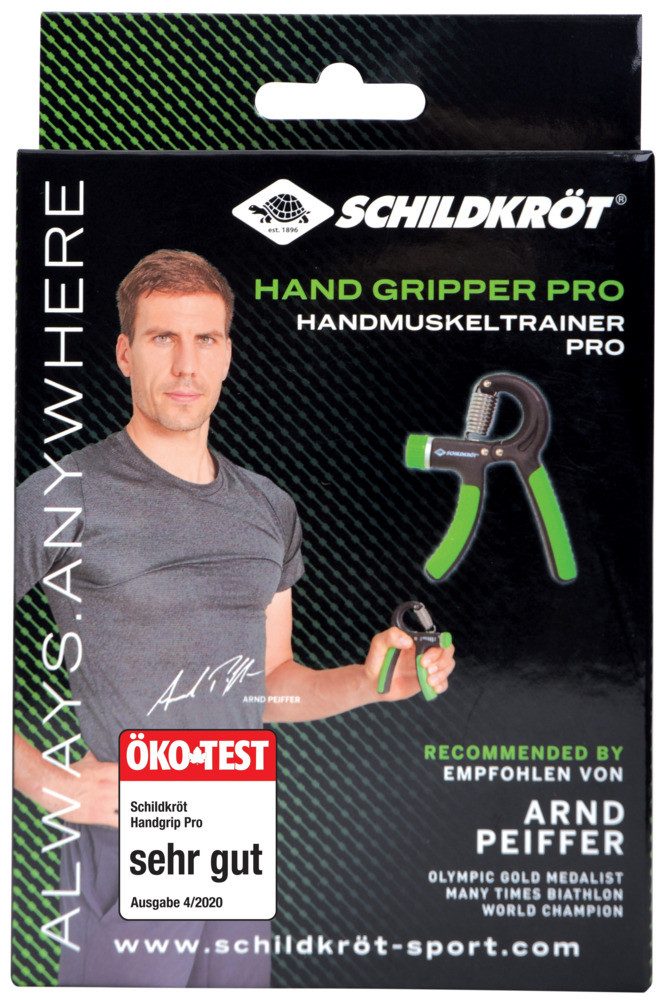 MTS Handmuskeltrainer Donic Schildkröt Handmuskeltrainer Pro schwarz/grün