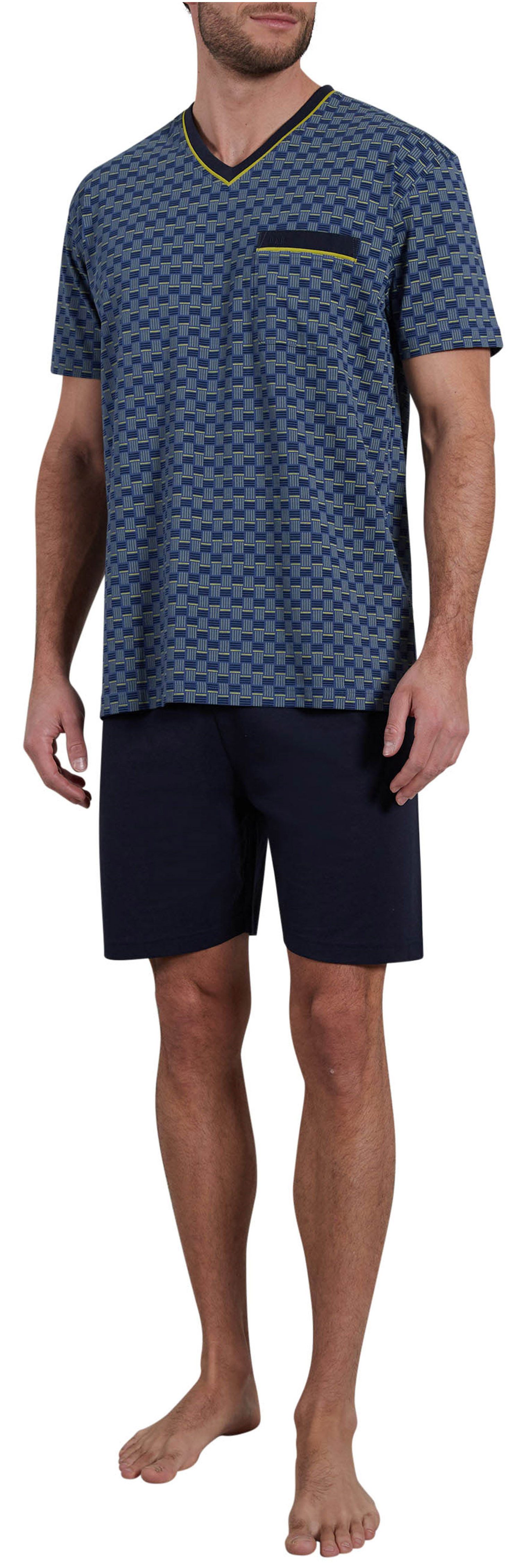 GÖTZBURG Shorty Heren Shorty Pyjama kurz (2 tlg) Baumwolle günstig online kaufen