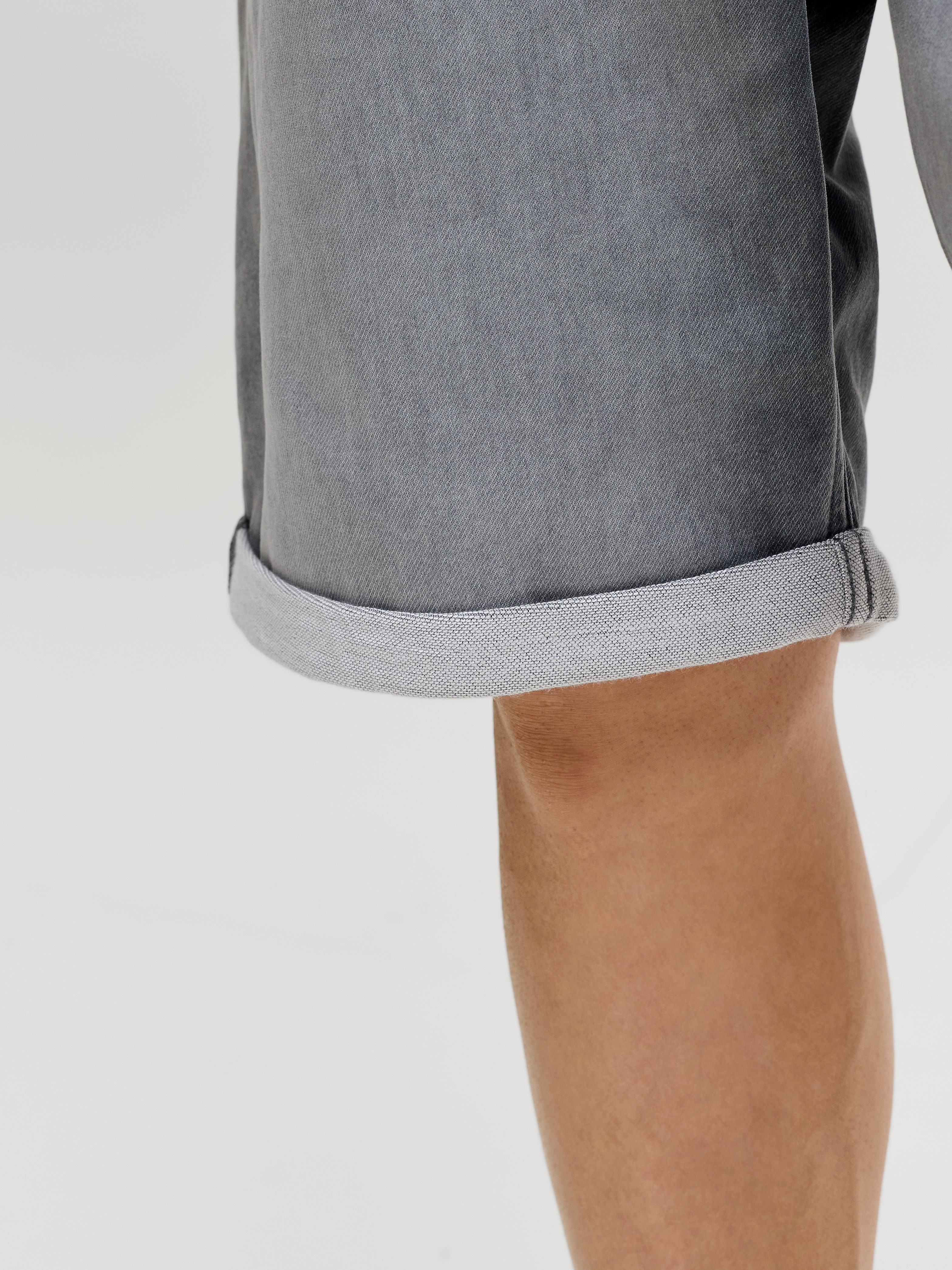 Jack & Jones Jeansbermudas JJITONY JJASHER I.K SHORTS GE 731 SN Baumwollmischung