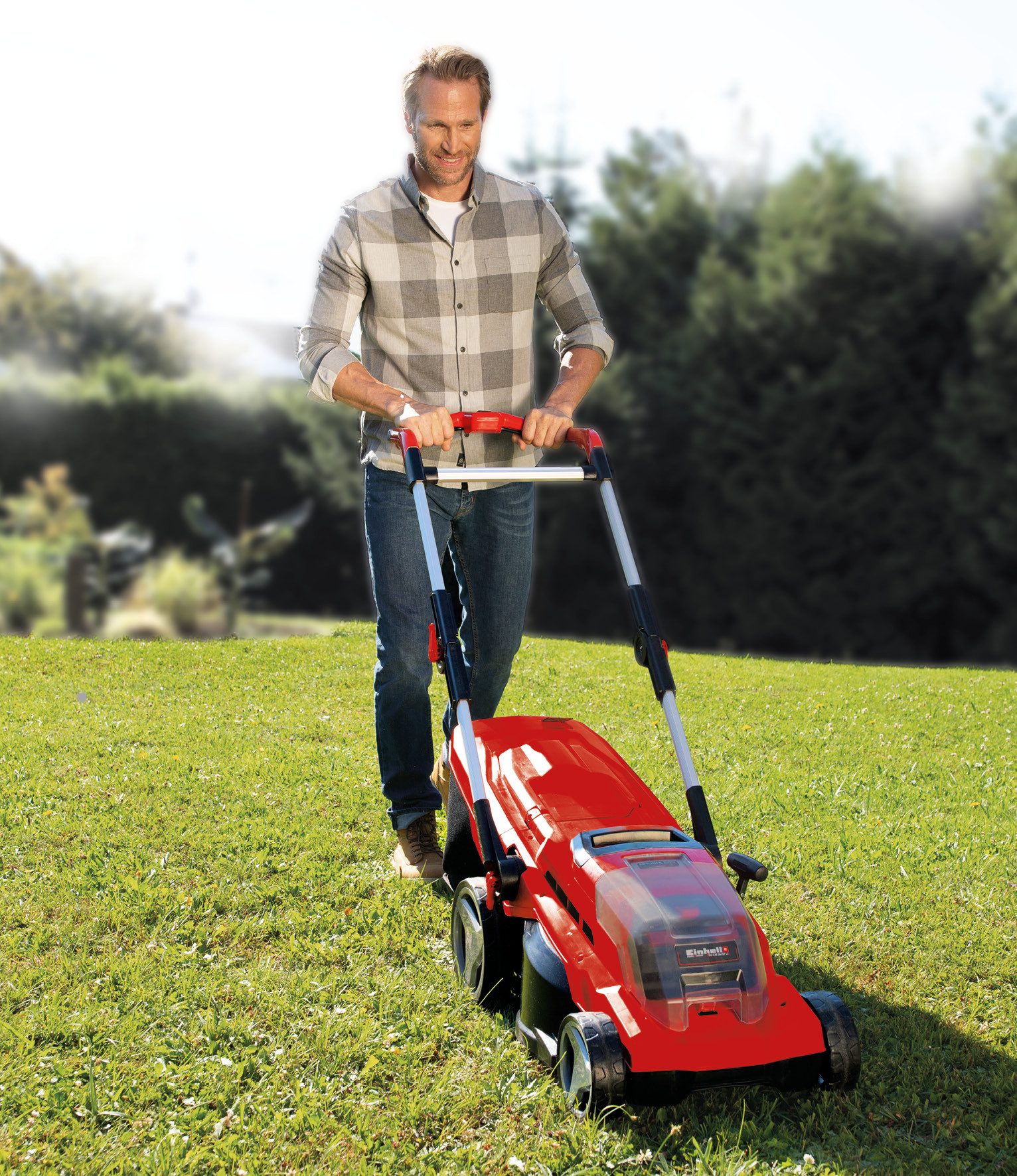 Einhell Akkurasenmäher GE-CM 36/37 Li SOLO, 37 cm Schnittbreite, ohne Akku und Ladegerät – Bild 4 von 5
