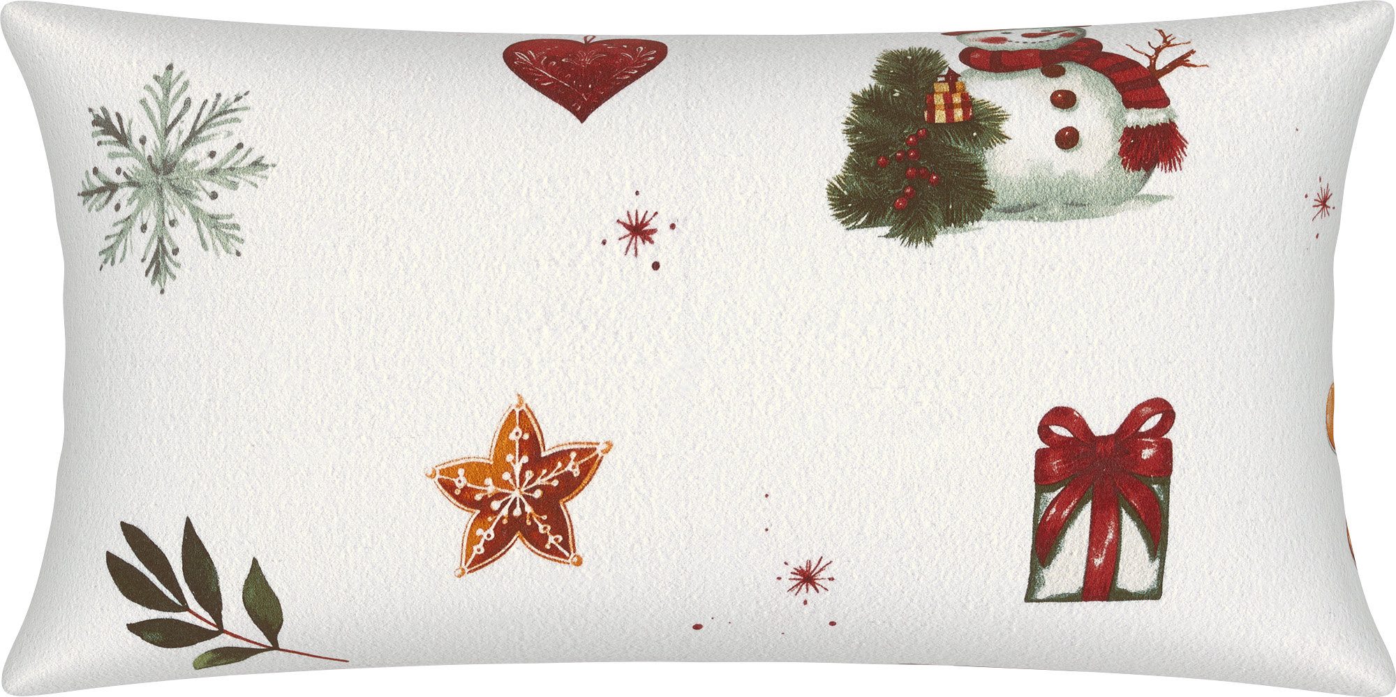 Erwin Müller Kissenbezüge Kissenbezug, Flanell Motiv: Weihnachtsmotiv günstig online kaufen