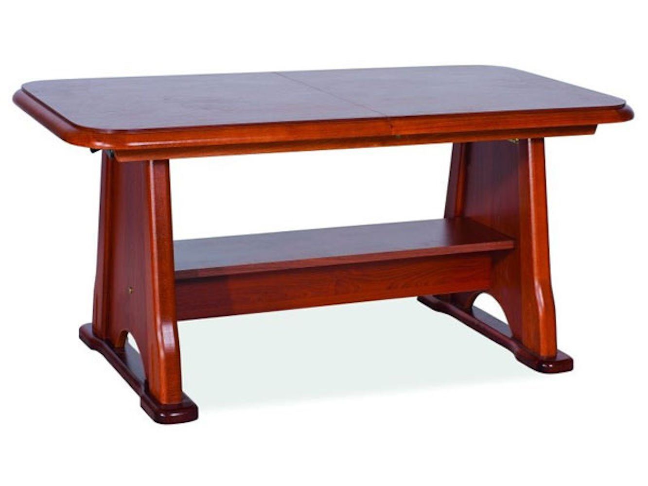 Feldmann-Wohnen Couchtisch Beata, 130x67x60cm Kastanie