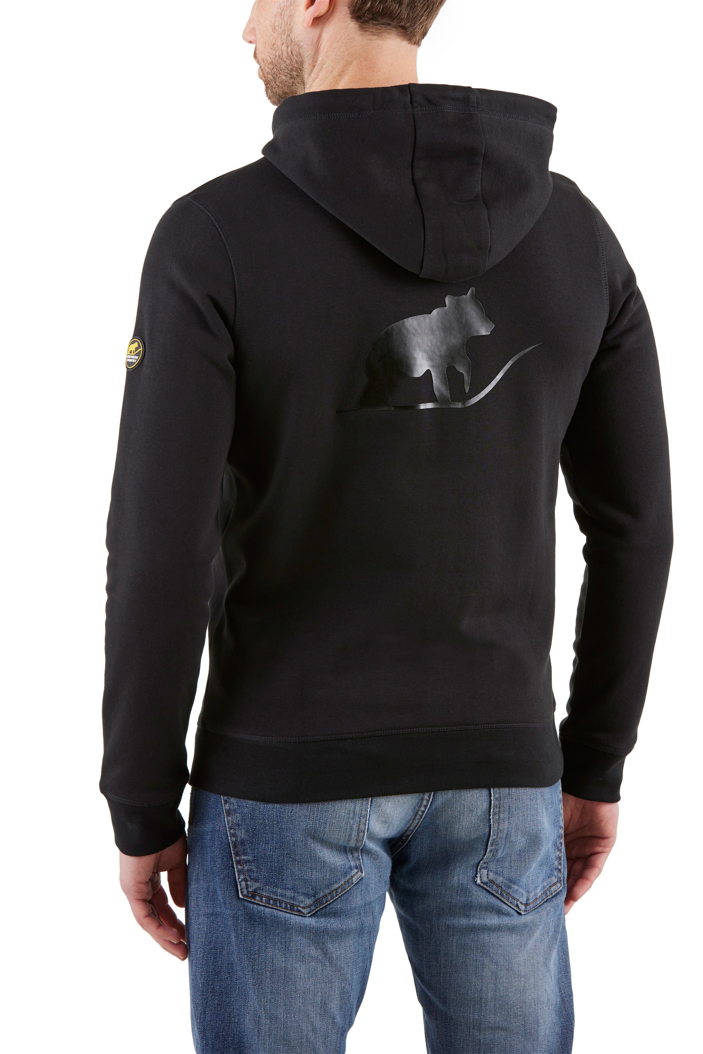 BlackBeauty mit Arbeiten, Country Kängurutasche Hoodie perfekt weiches zum Obermaterial, Northern