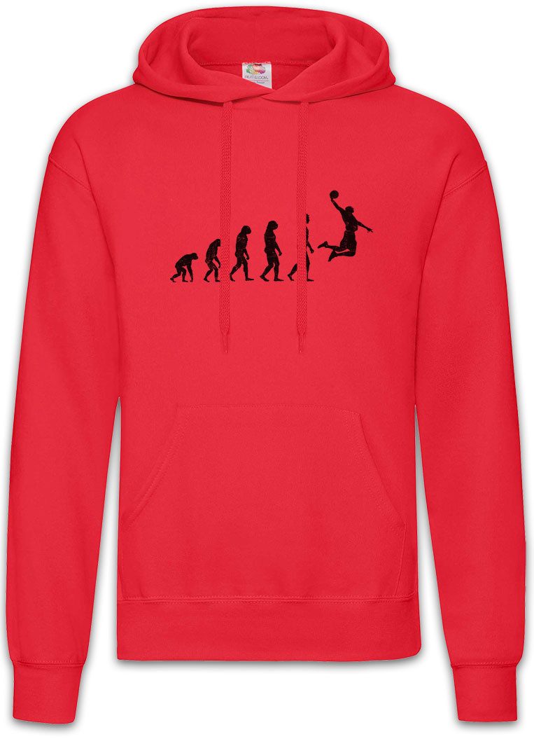 Urban Backwoods Hoodie Basketball II Evolution Herren Hoodie Charles Team Ball Dunk Korb (1-tlg) Darwin Street Player Game