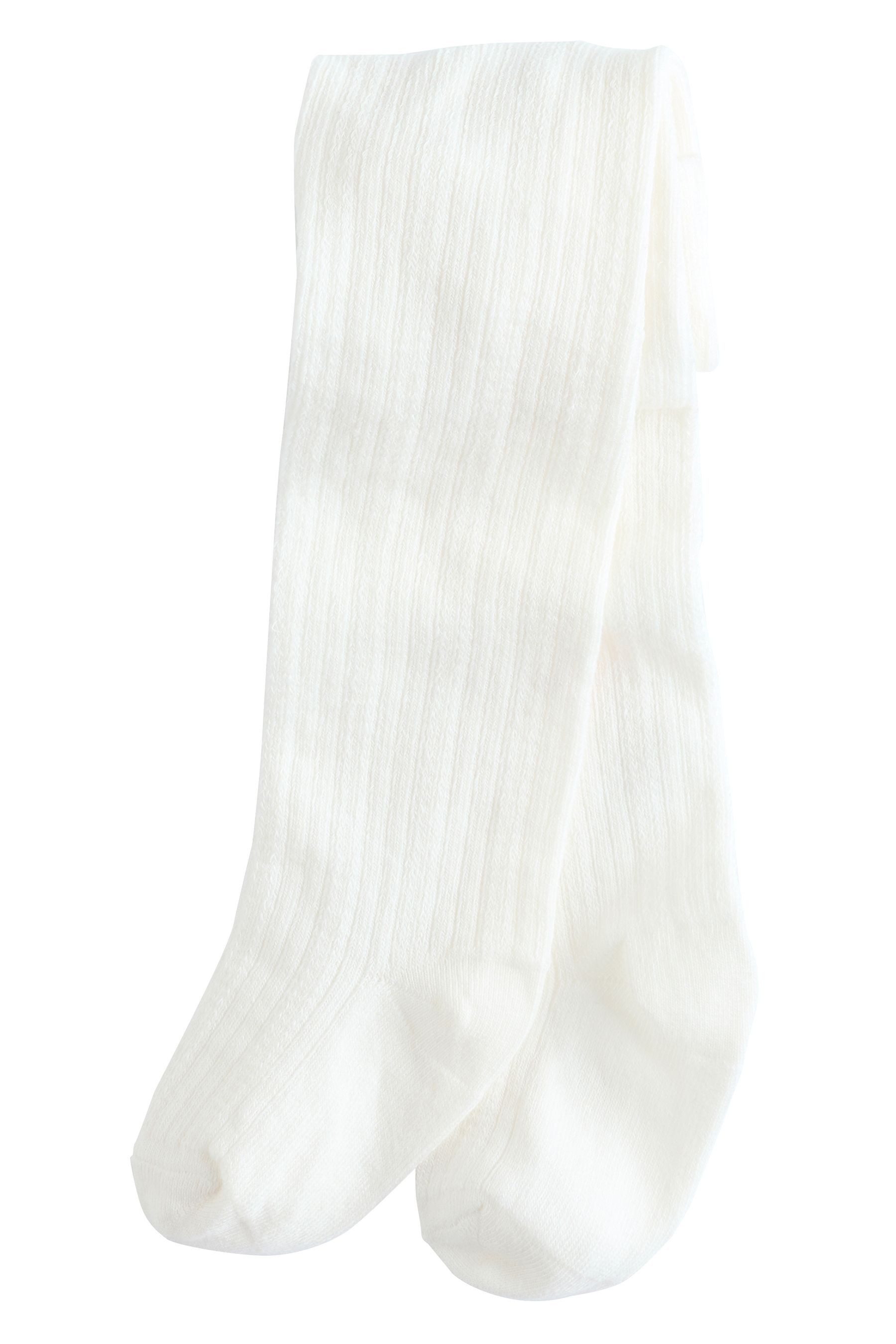 Next Latzkleid Baby-Set: Latzkleid, Langarm-Bodysuit, Strumpfhose (3-tlg)