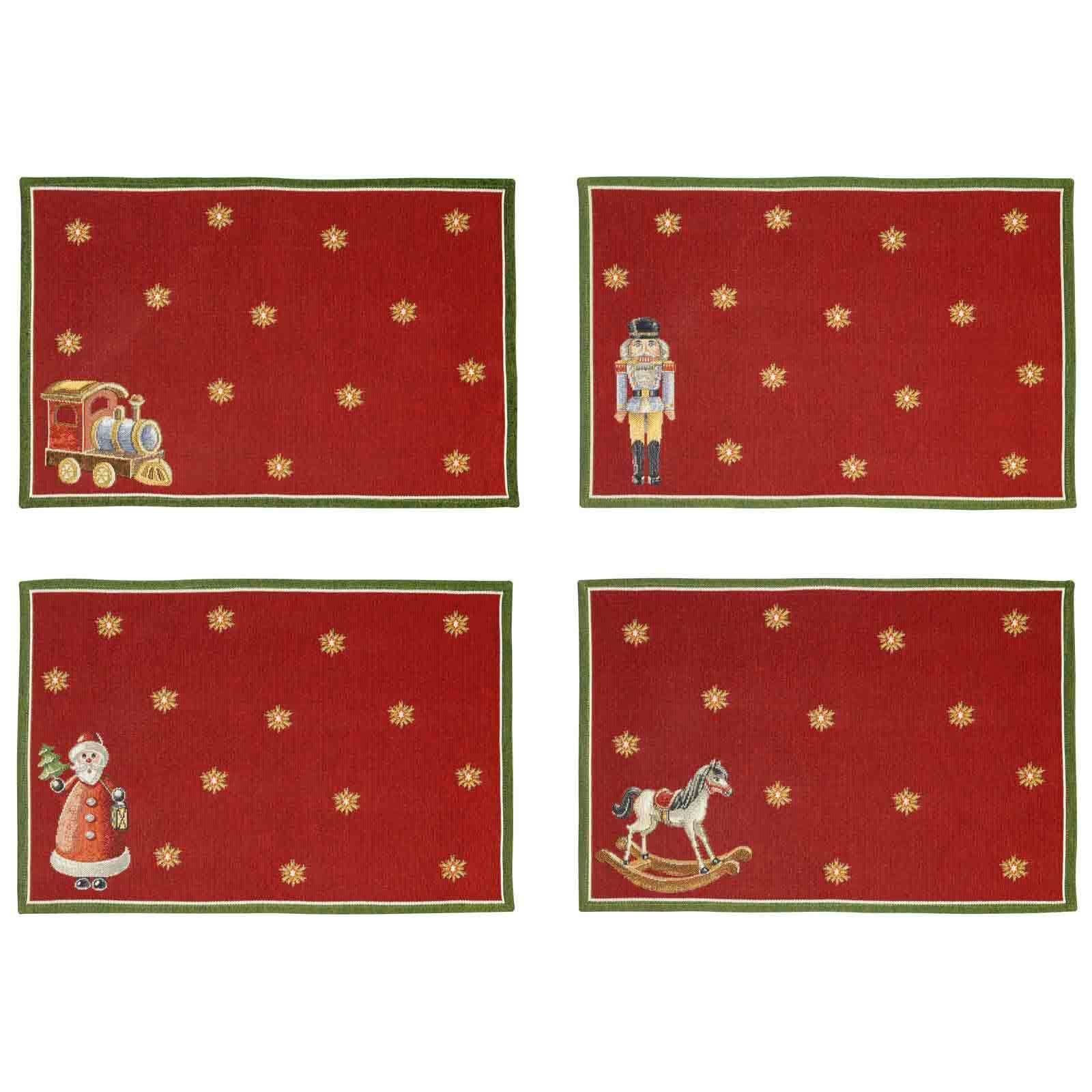 Villeroy & Boch Platzset Toy's Delight Jubiläums-Platzsets 48 x 32 cm, (4-St)