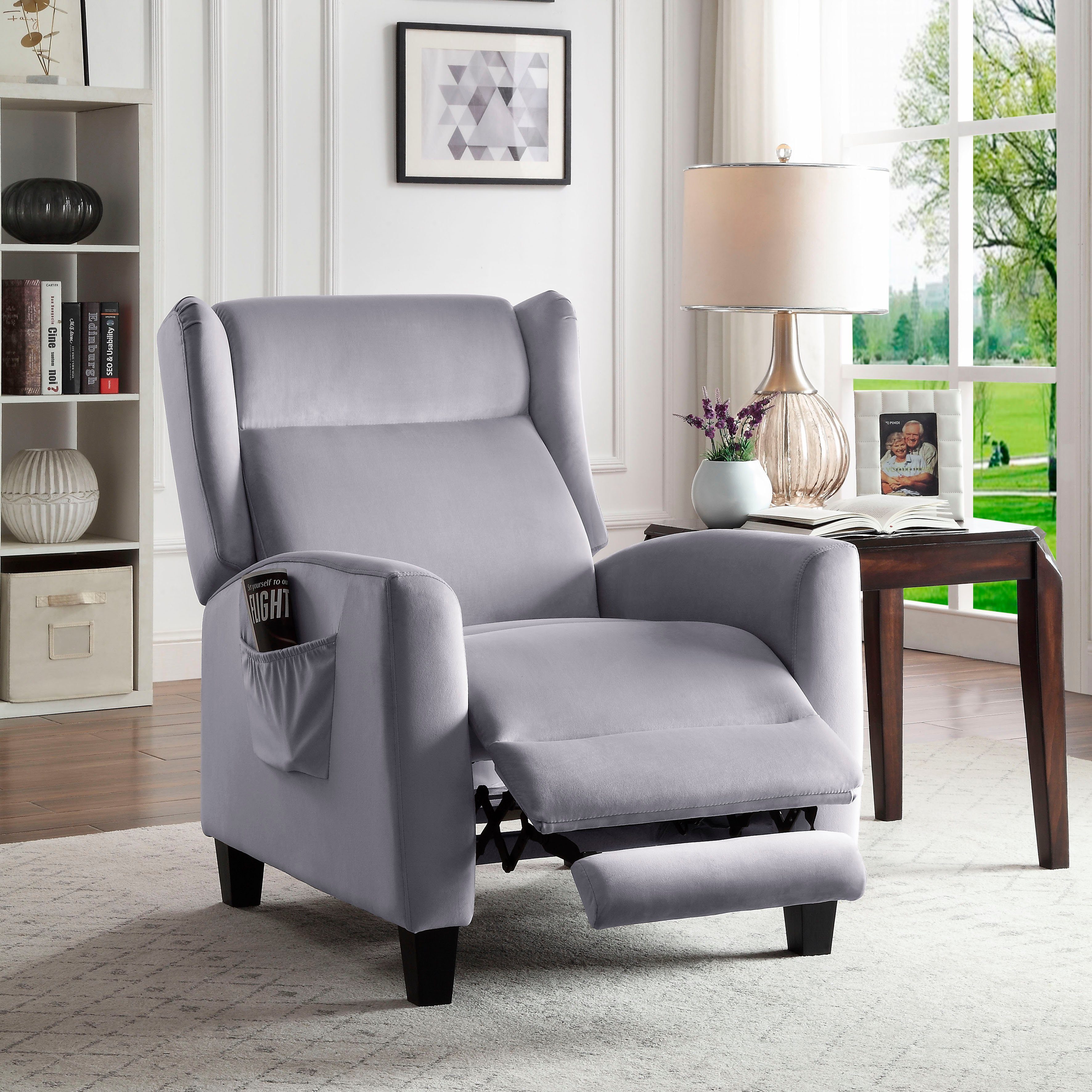 ATLANTIC home collection TV-Sessel Timon, klassischer Ohrensessel mit Relax günstig online kaufen