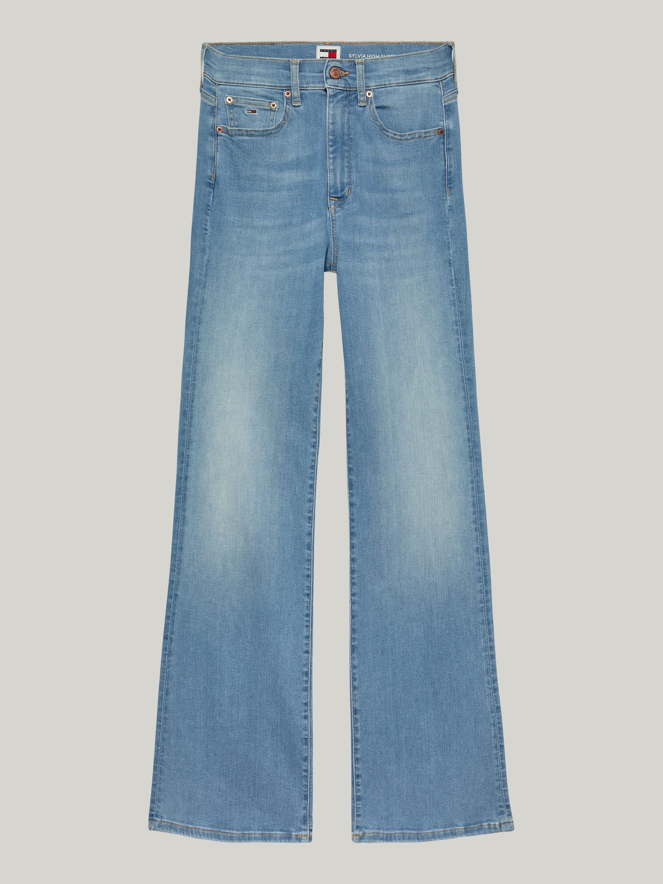 Tommy Jeans Curve Weite Jeans CRV SYLVIA HGH FLR BH1211 Große Größen